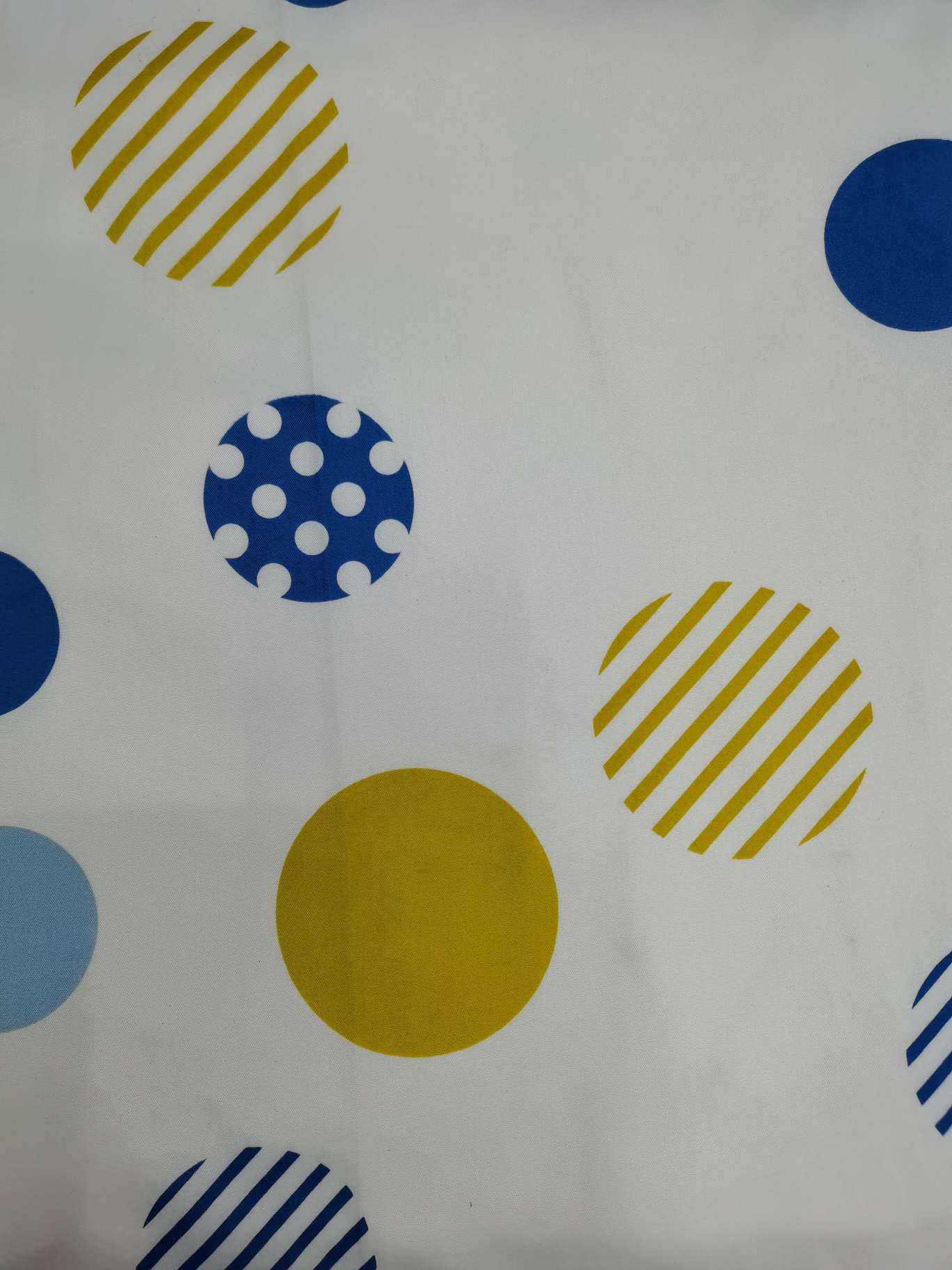 Large Floral Milled Transfer Printed Fabric In Stock Specification drawing