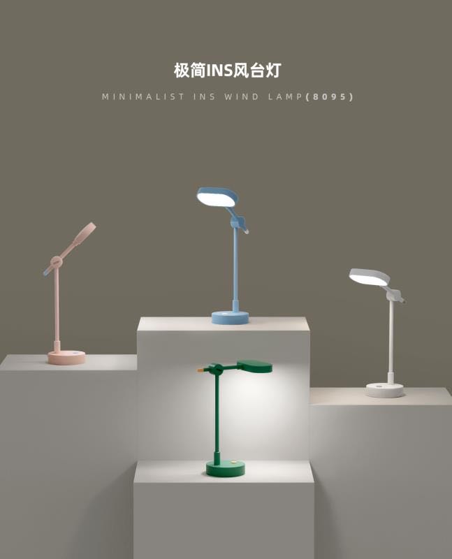 新款3档触摸无极调光台灯迷你小夜灯床头灯批发细节图