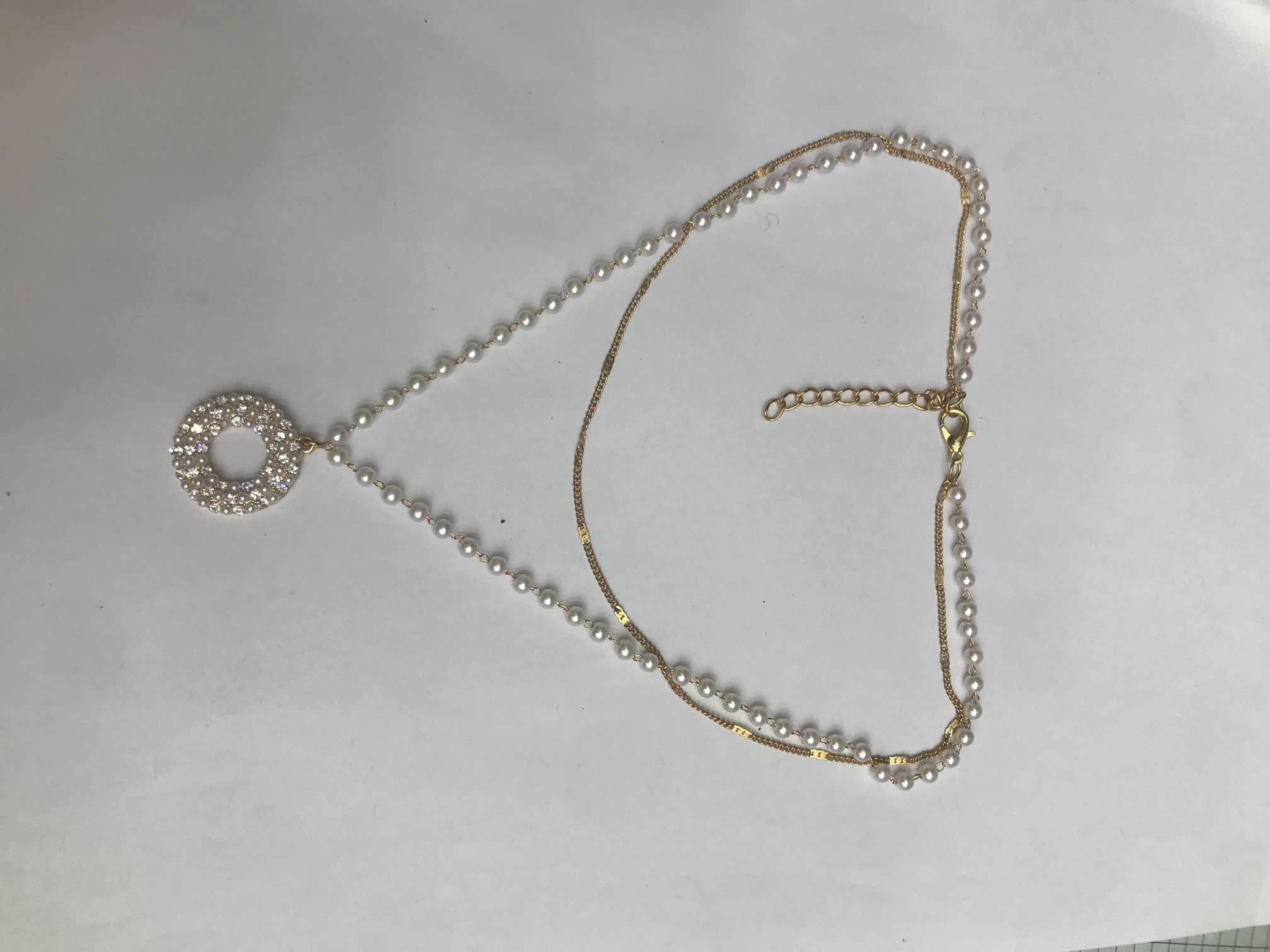 时尚潮流运动休闲百搭款珍珠项链-2015万源