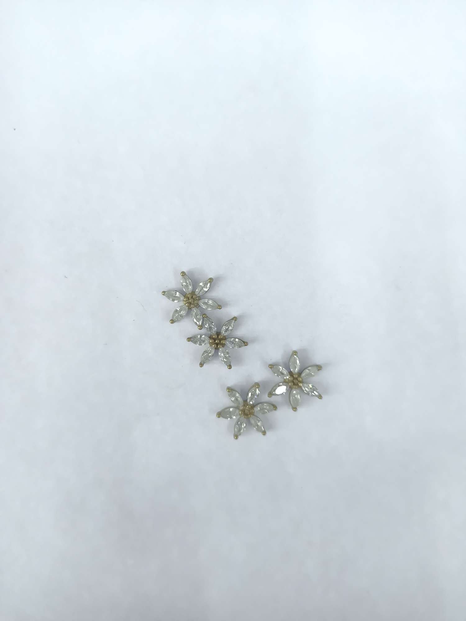 Six Petal Flower Accessories Xin Yao Accessories Online Celebrity Diy Cute Charming