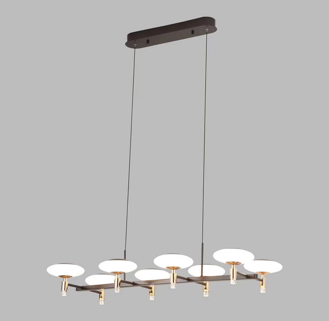 北欧风吊灯8+4白底实物图