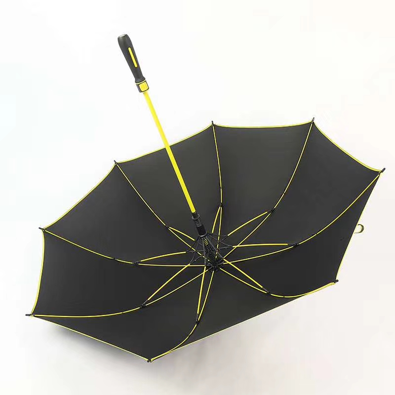 配色纤维伞架黑胶伞8骨70公分详情图8