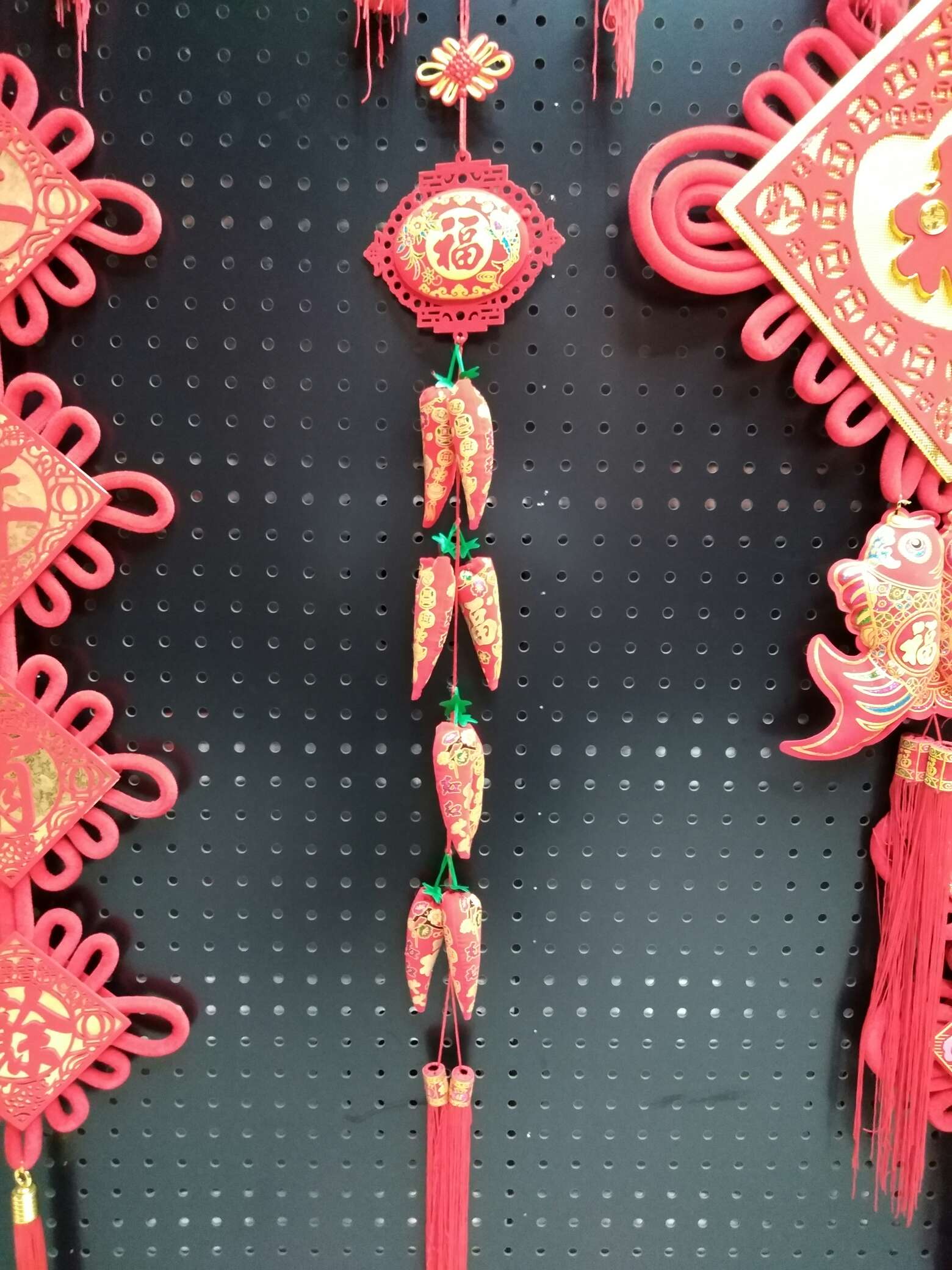 Chili brocheta ocho en serie colgante borlas festividades bodas suministros