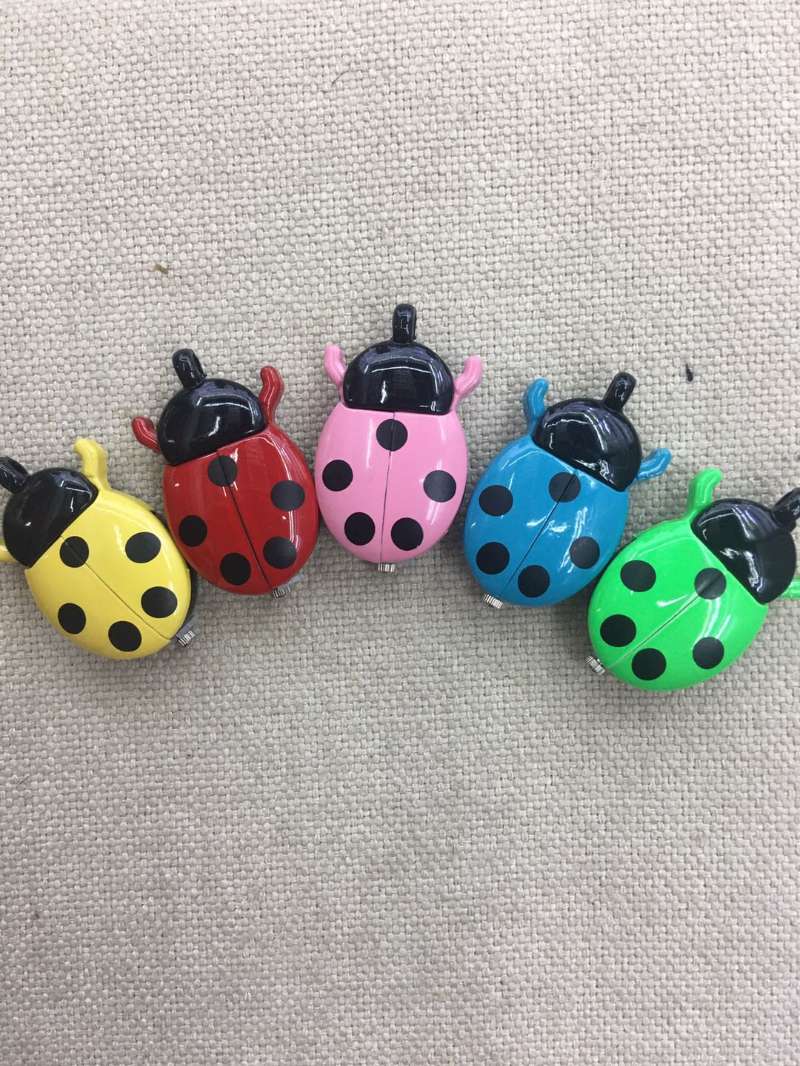 彩色甲壳虫钥匙扣挂件表