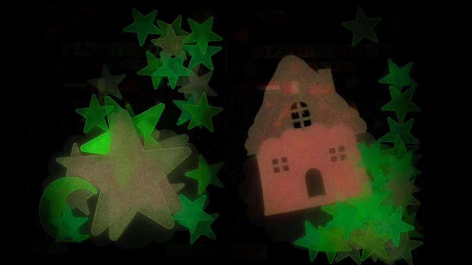 Glow-in-the-dark combo small house