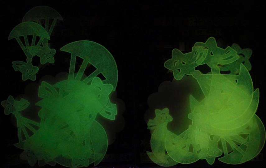 夜光组合夜光降落伞