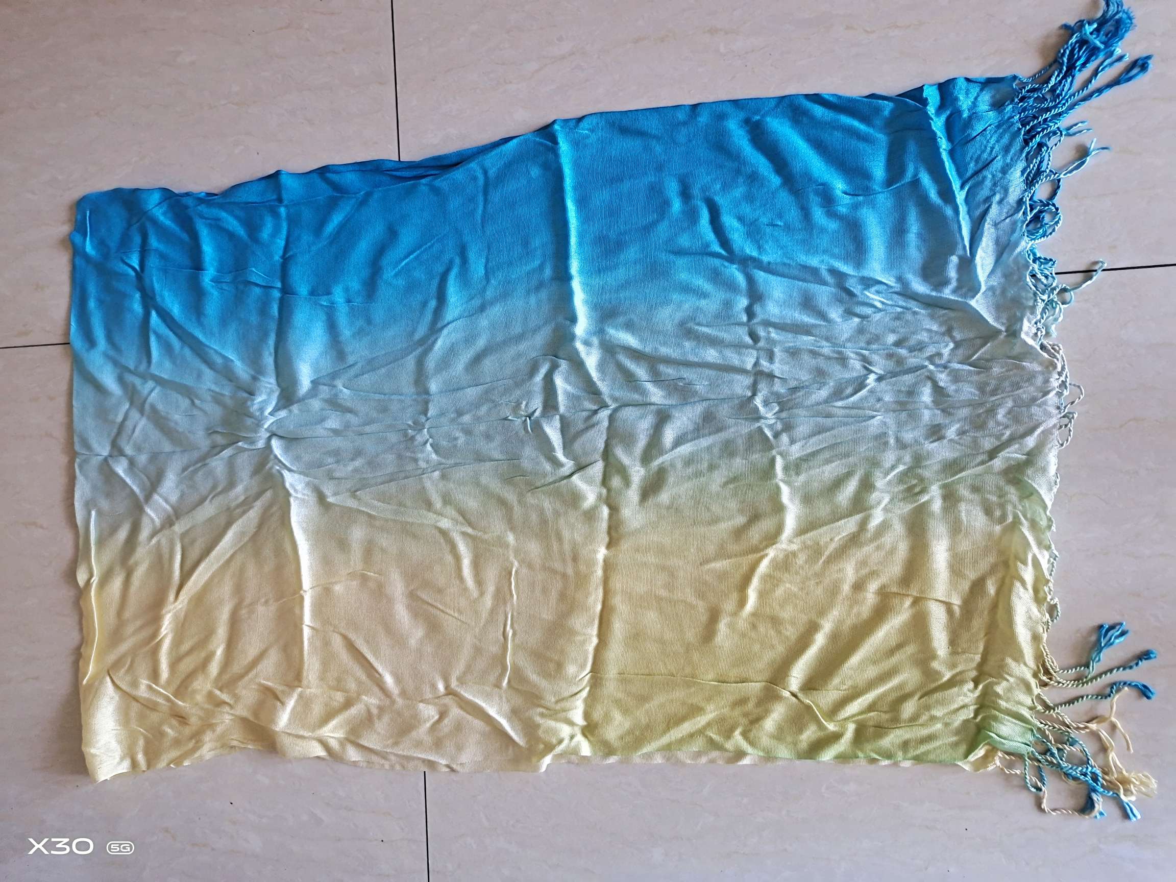 Rayon Cotton Tie-Dye Langa Grey Series