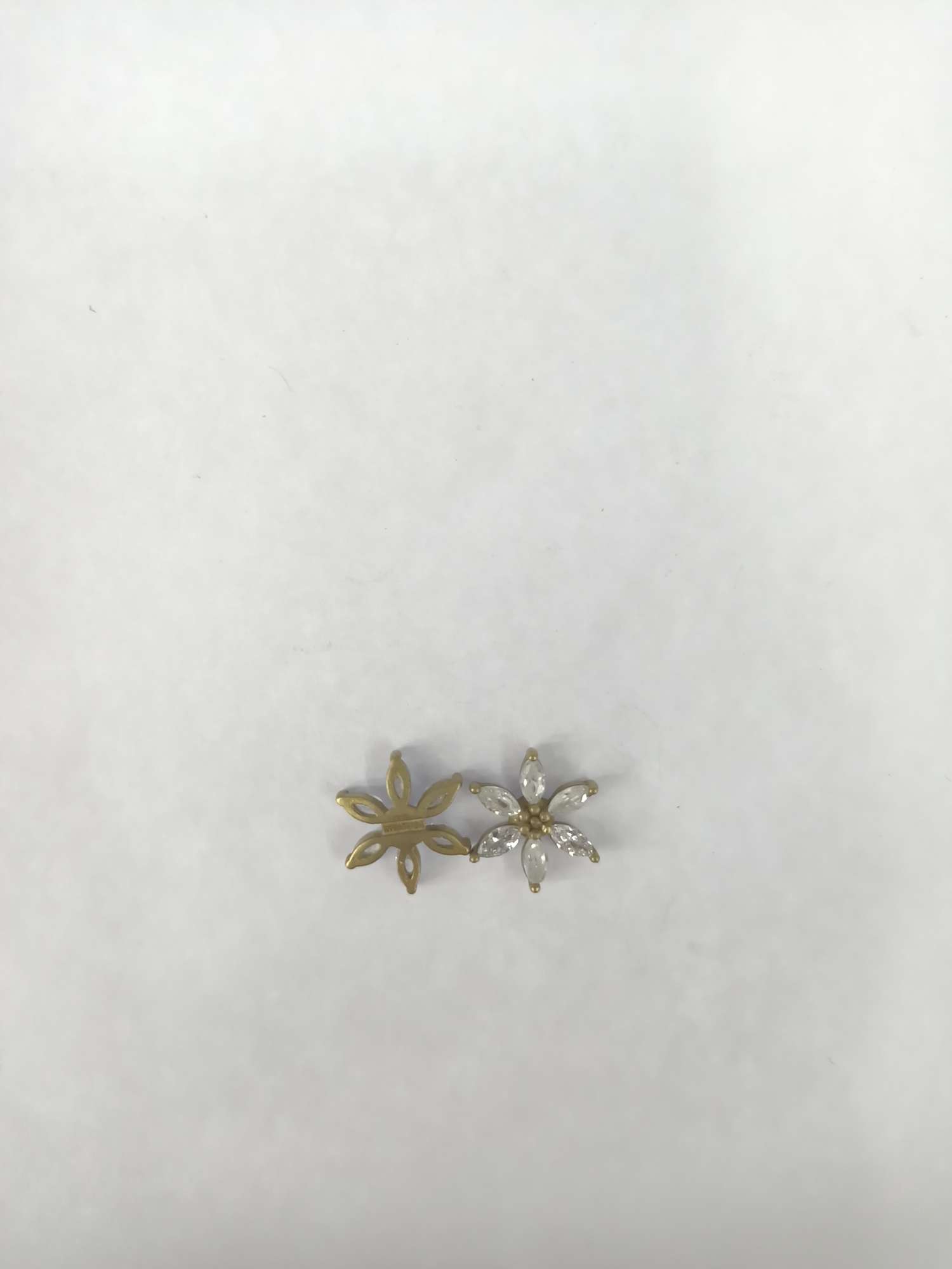 Six Petal Flower Accessories Xin Yao Accessories Online Celebrity Diy Cute Charming details Picture