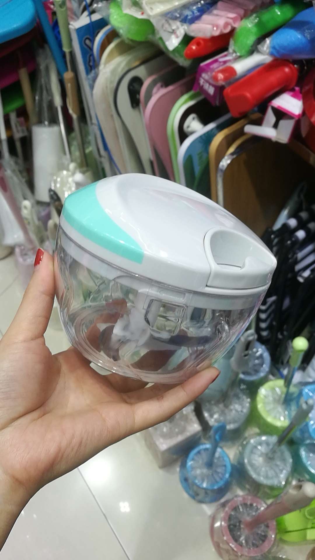 Seasoning mixer full figure