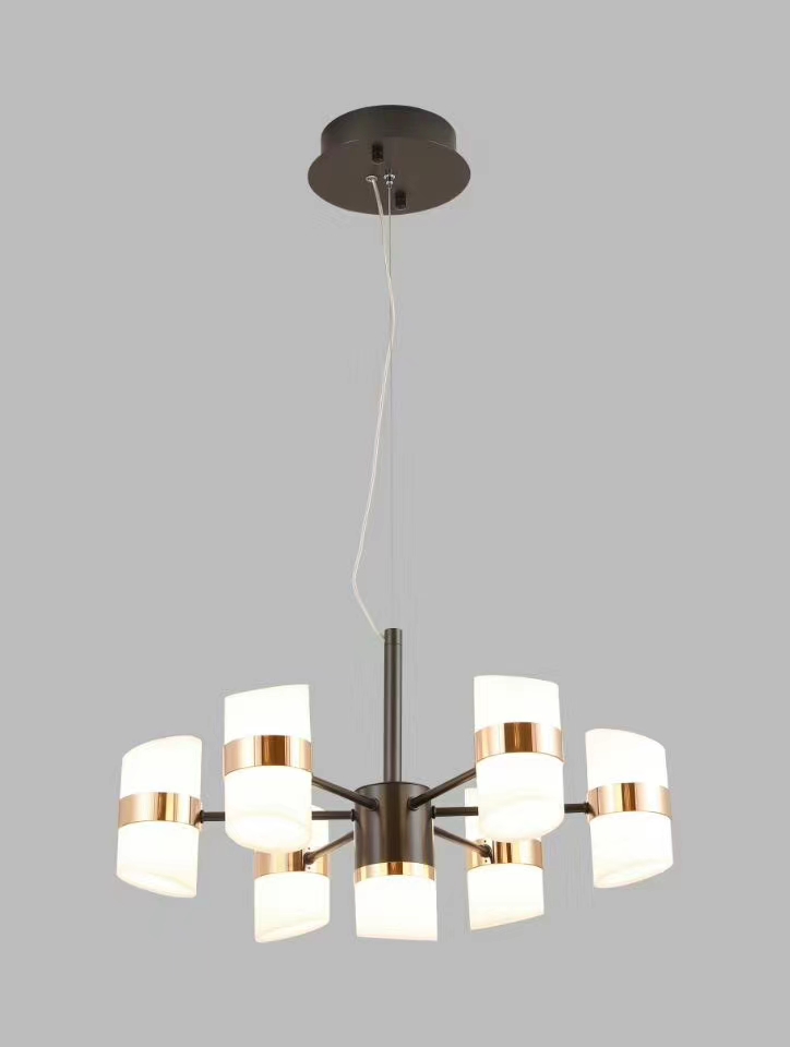 6-head LED Nordic style horizontal installation Application Scenario