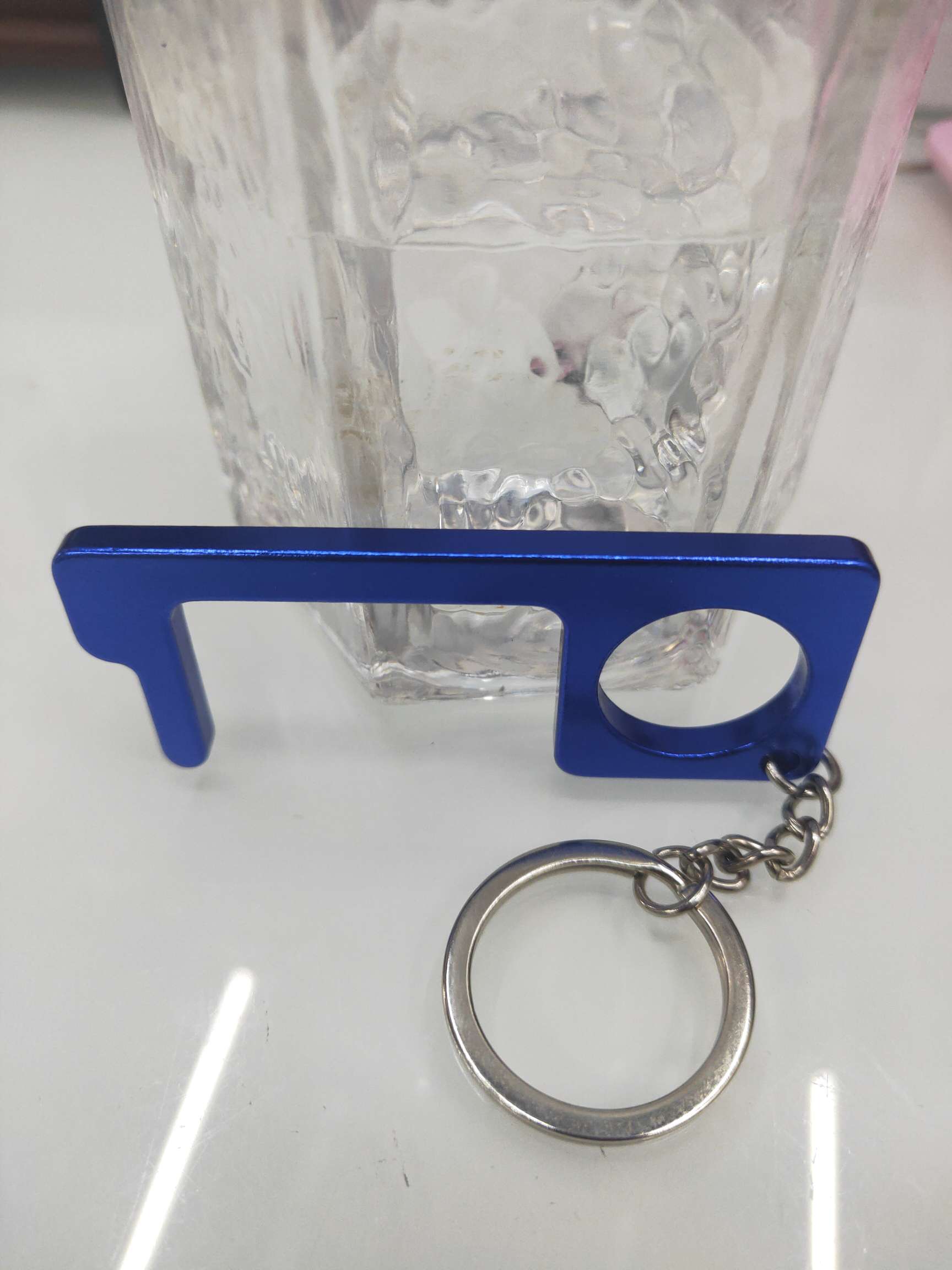 Contactless Elevator Door Opener Edc Door Opener Antibacterial-Prevention Key Pendant undefined