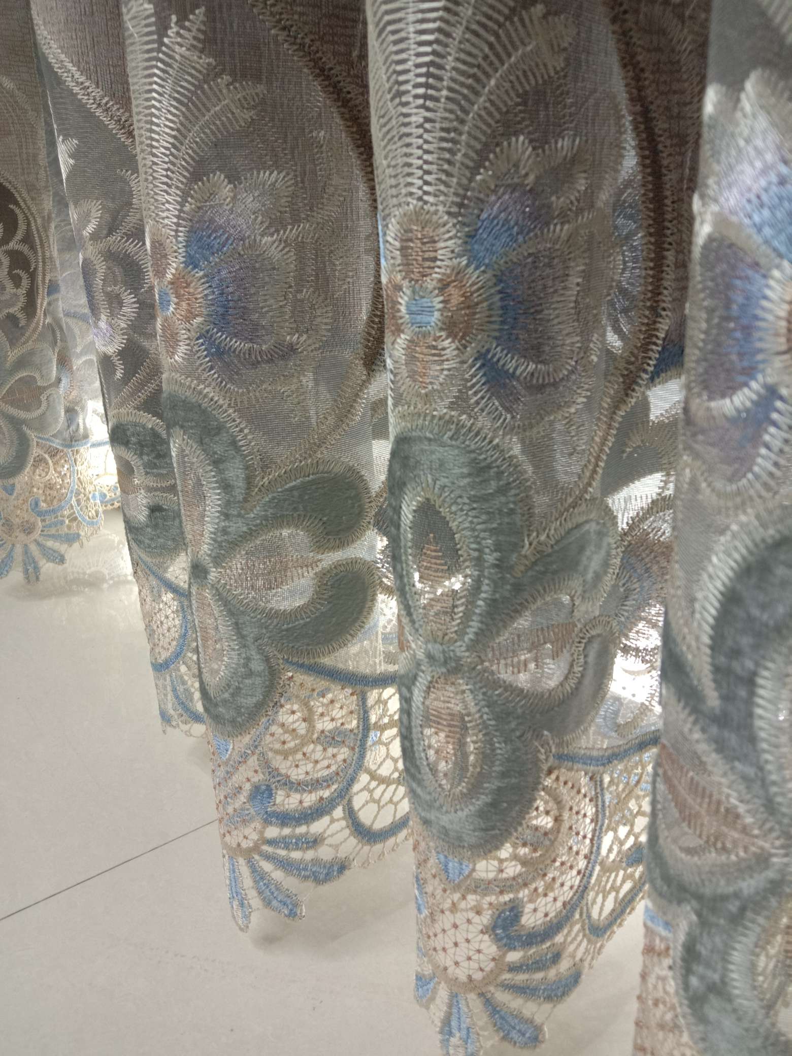 New style factory direct sales available for retail and wholesale of Kaxenier hollowed-out European-style curtains undefined