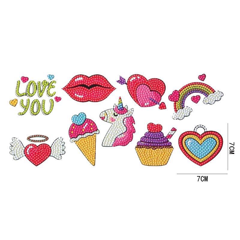 钻石画随意贴图