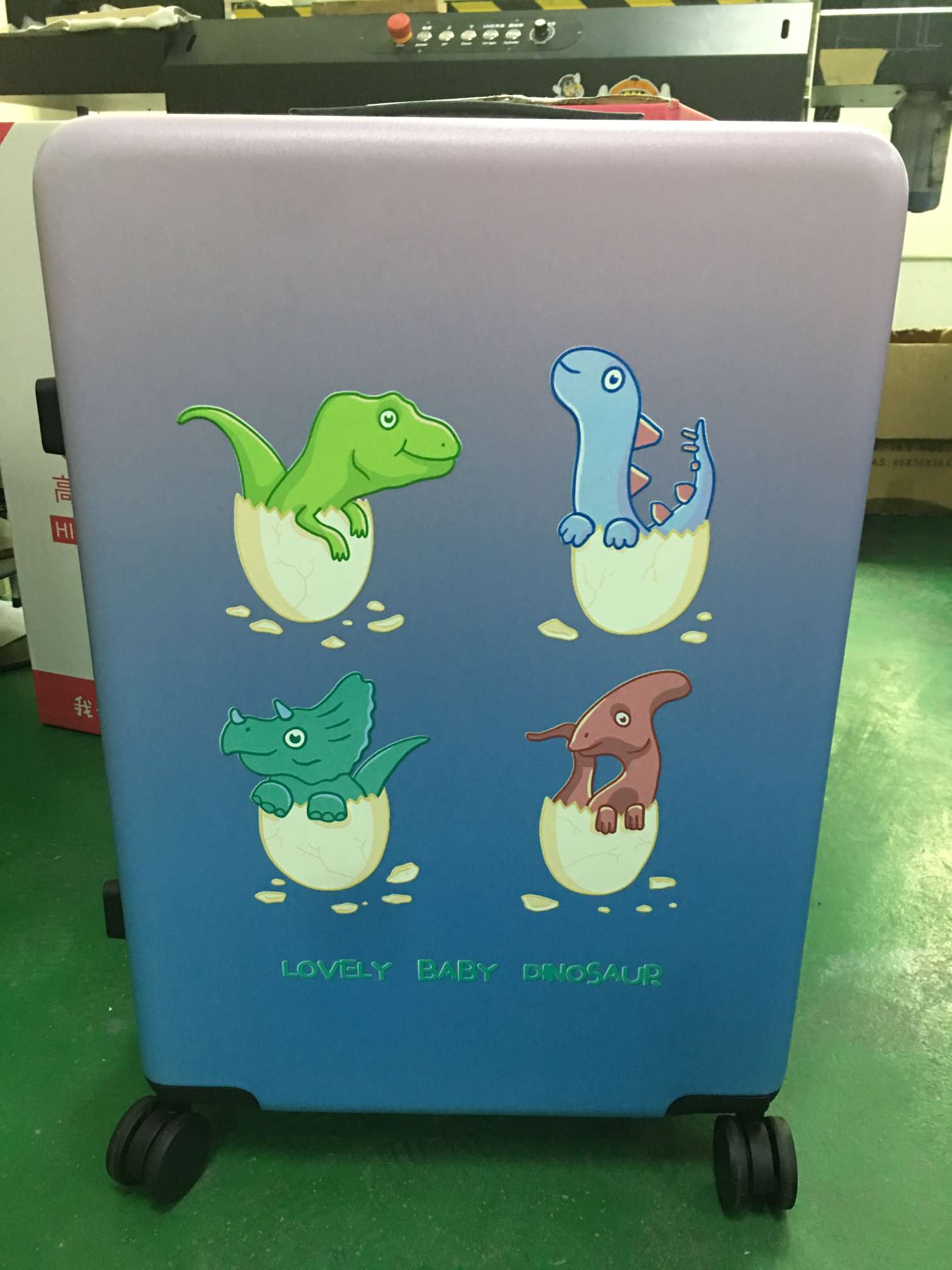 定制款全新升级款变色箱 拉杆箱 行李箱 旅行箱详情图9