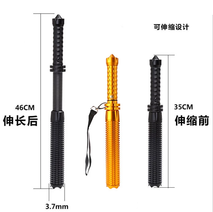 Wholesale of best-selling mace T6 dark retractable high-intensity flashlight outdoor lighting self-defense flashlight gifts Specification image