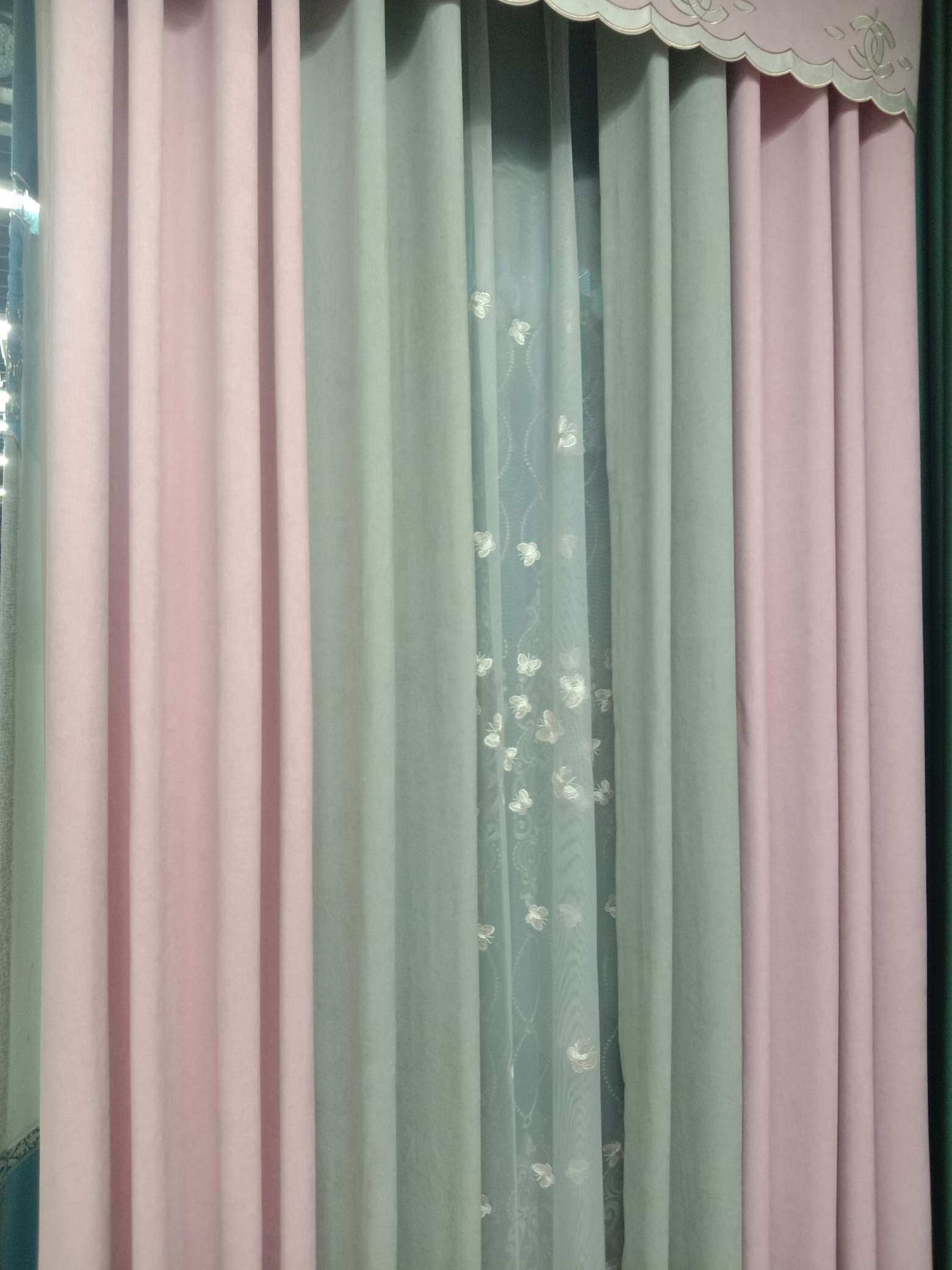 New style factory direct sales available for retail and wholesale of Kasheni Morandi curtains Item Picture