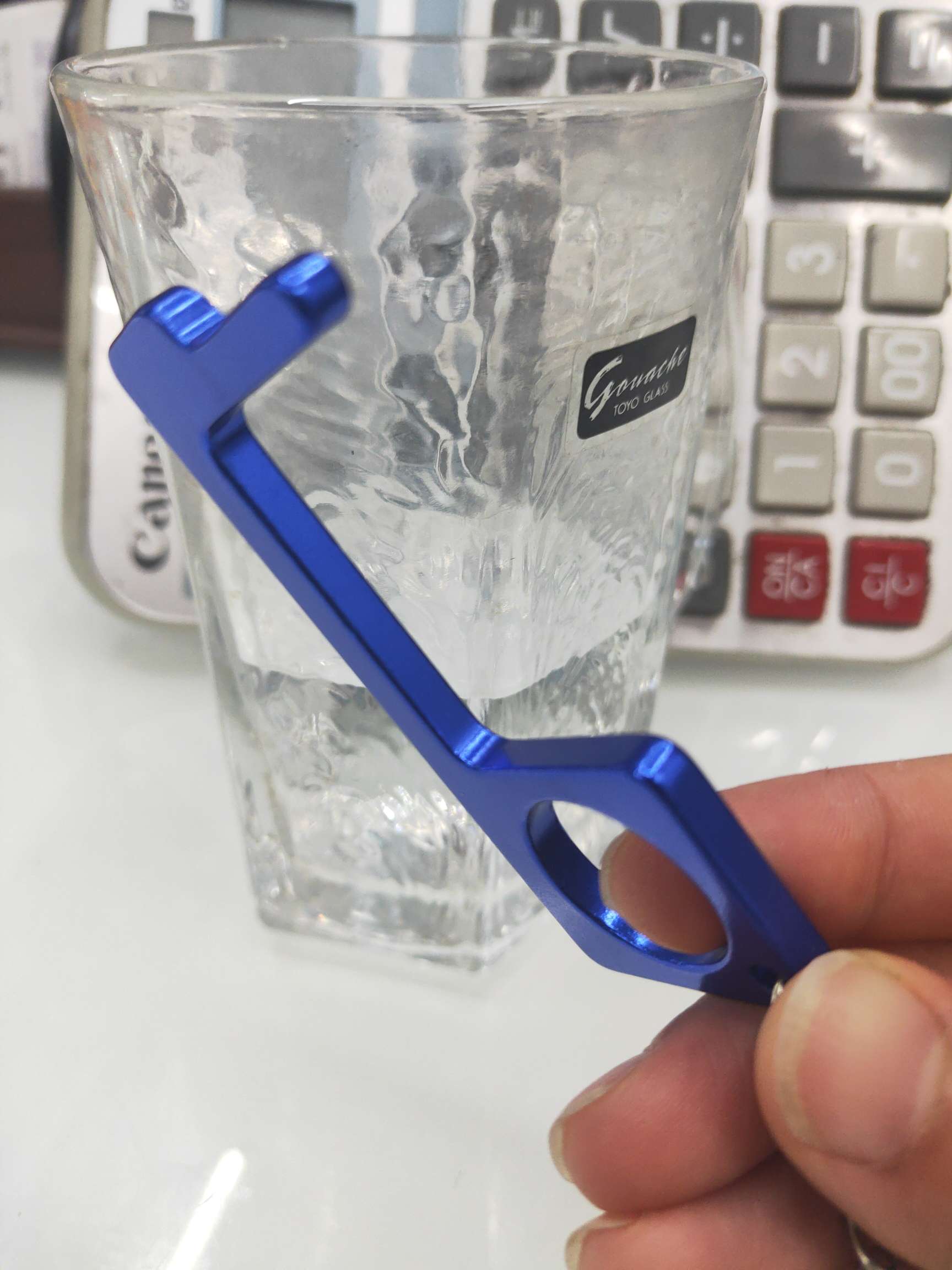 Contactless Elevator Door Opener Edc Door Opener Antibacterial-Prevention Key Pendant Specification drawing