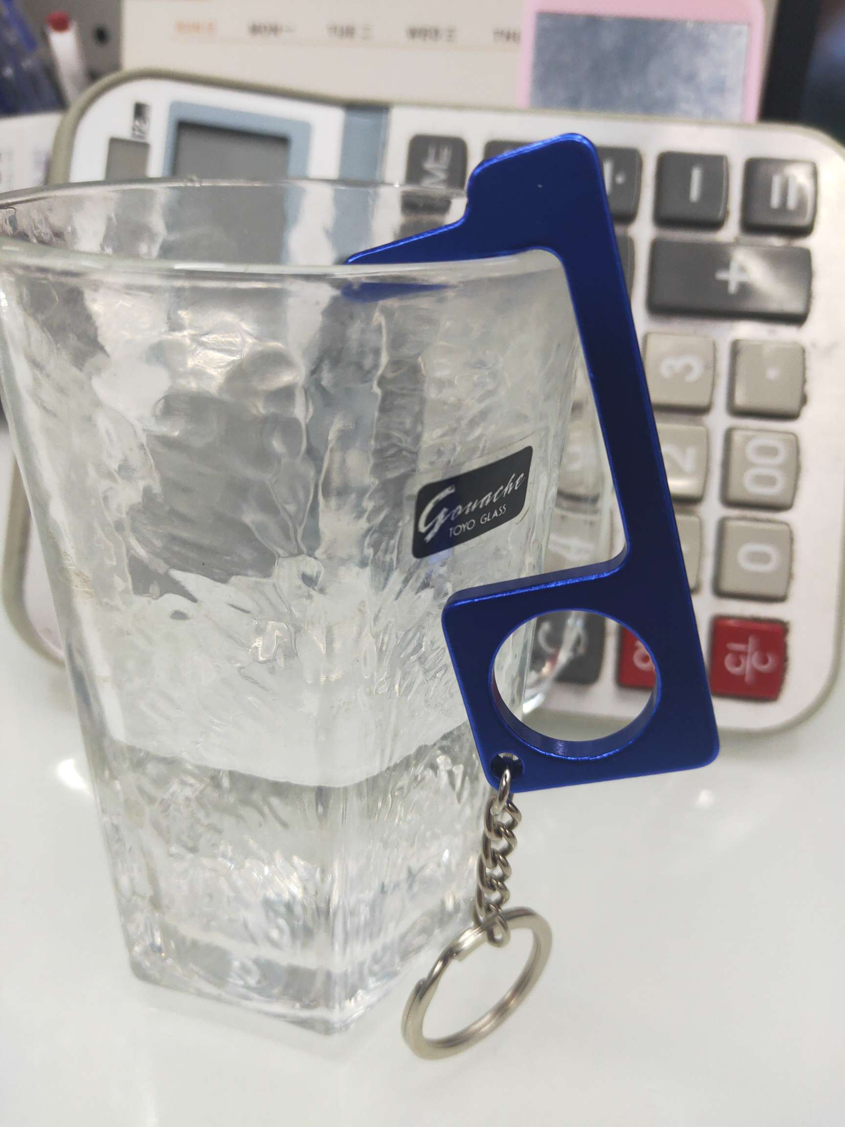 Contactless Elevator Door Opener Edc Door Opener Antibacterial-Prevention Key Pendant Item Picture
