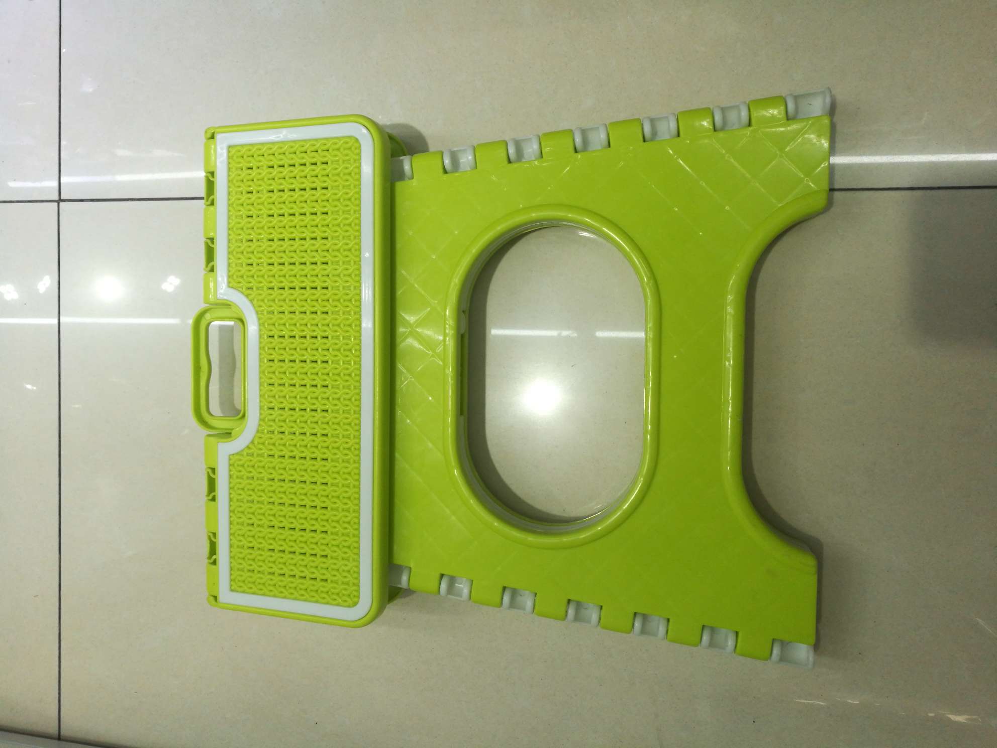 Folding stool full figure