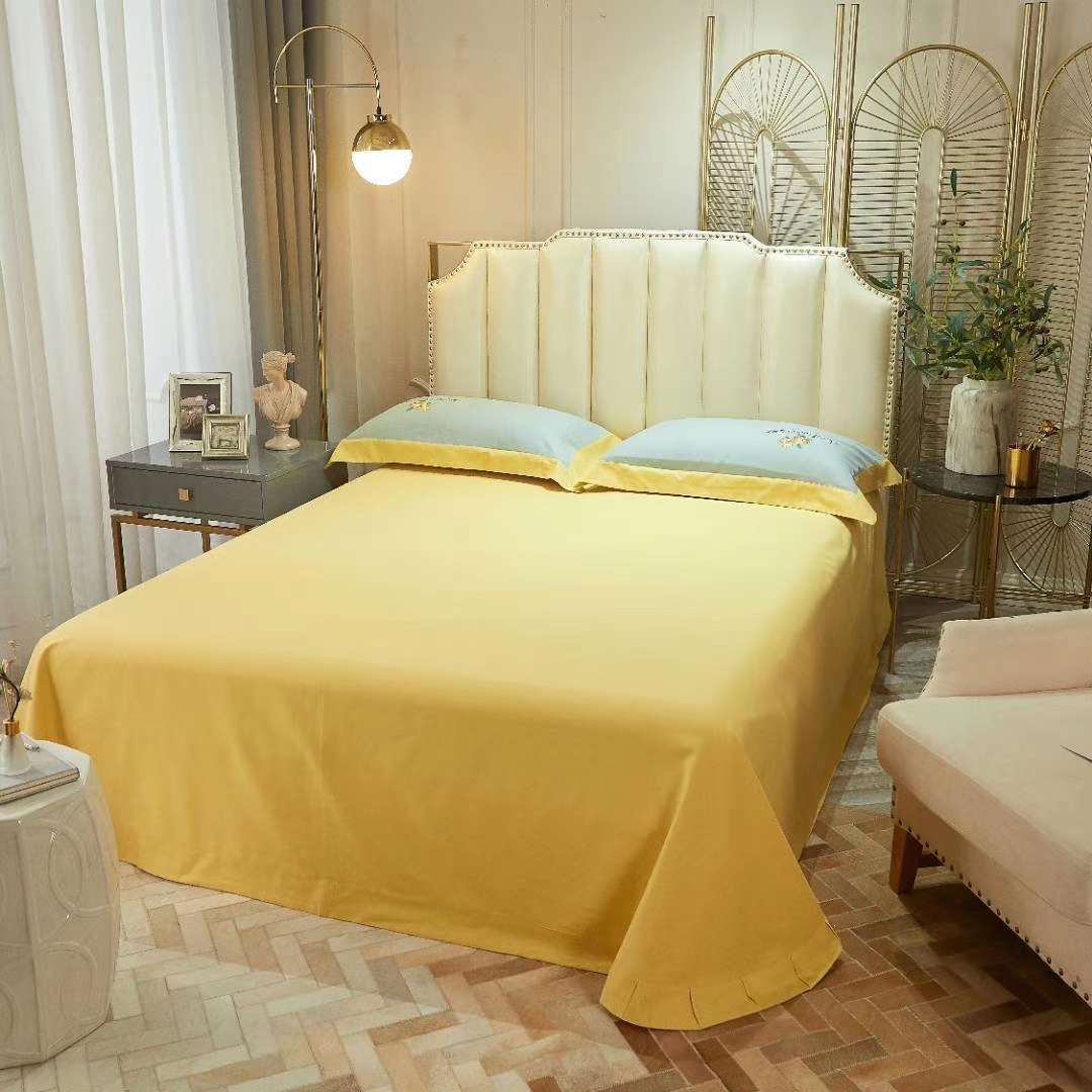 Mina Garden Four-piece Set - Free Leaf Green Four-piece Set Factory Direct Sales Four-piece Set 2021 New Style Specification image