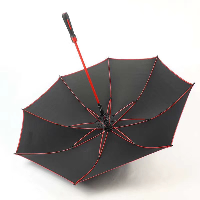 配色纤维伞架黑胶伞8骨70公分详情图7