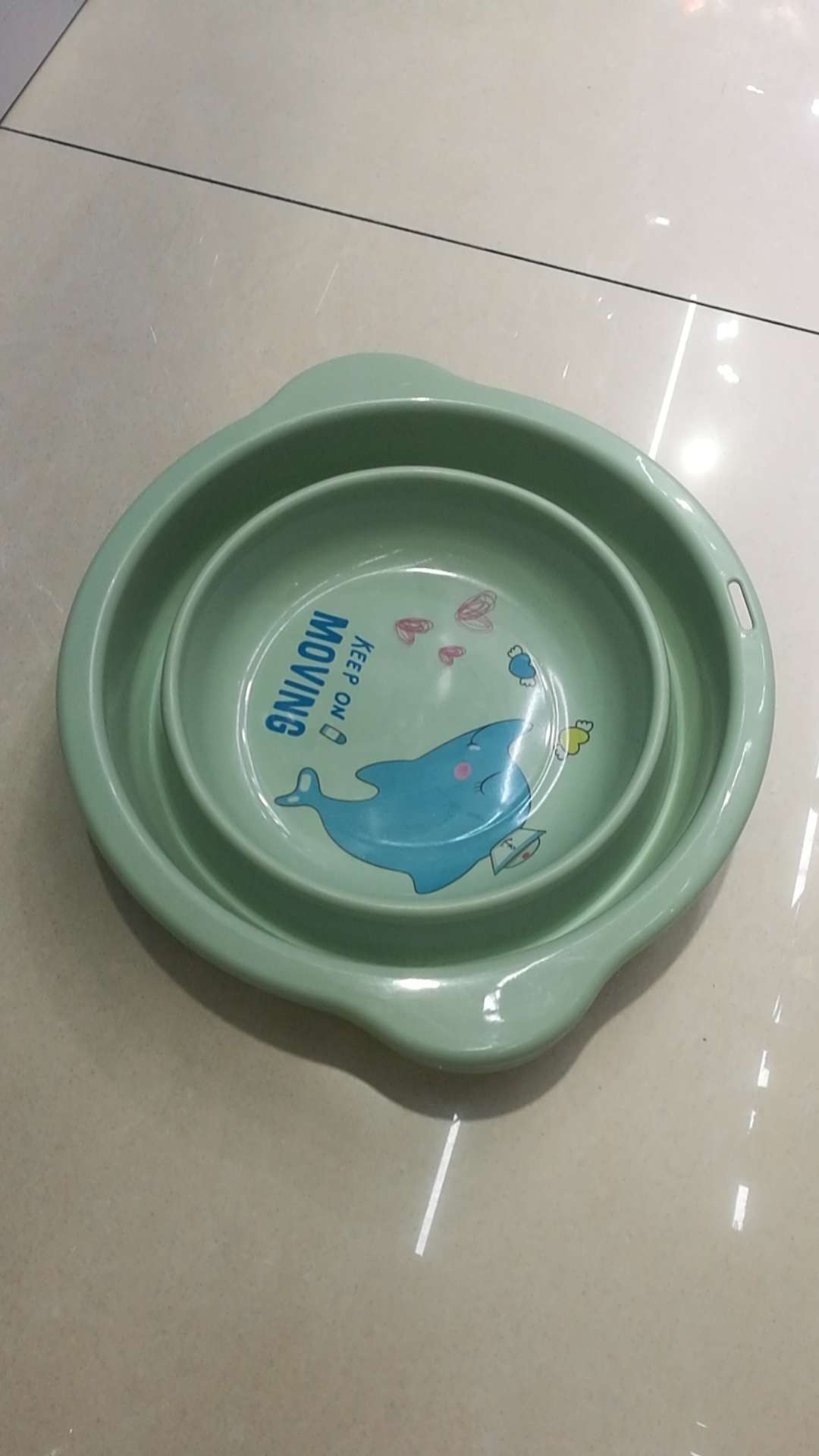 Folding basin size details Picture