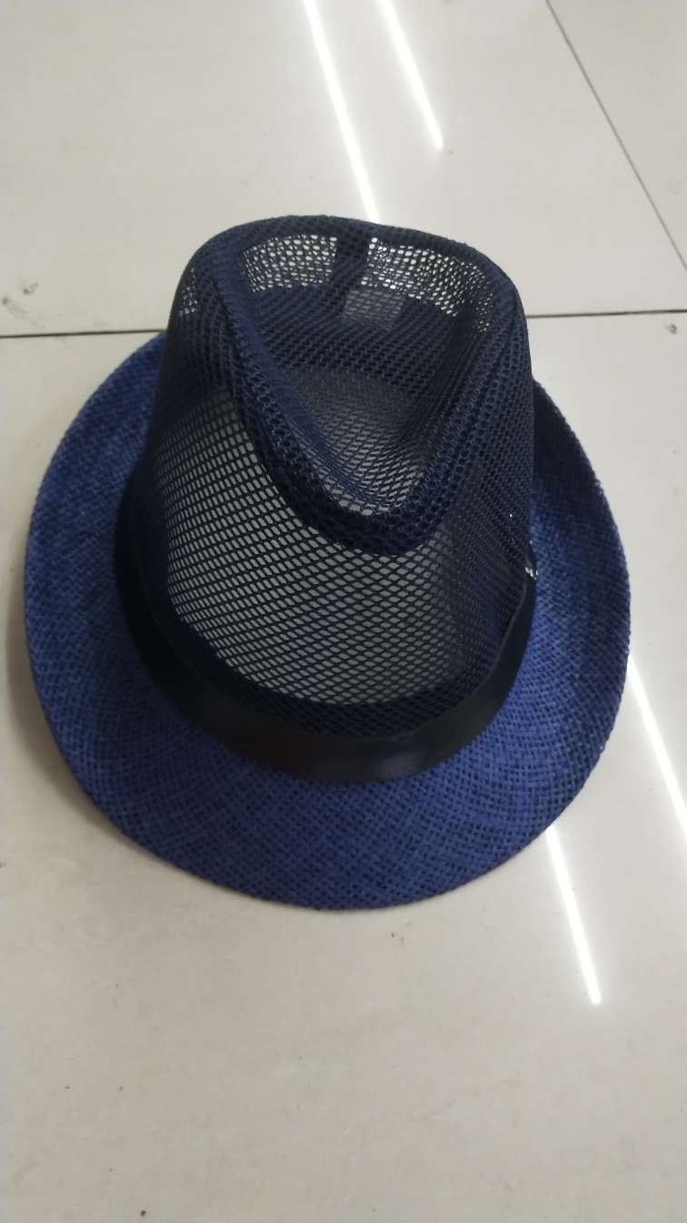 Net cloth hat Tibetan green thumbnail