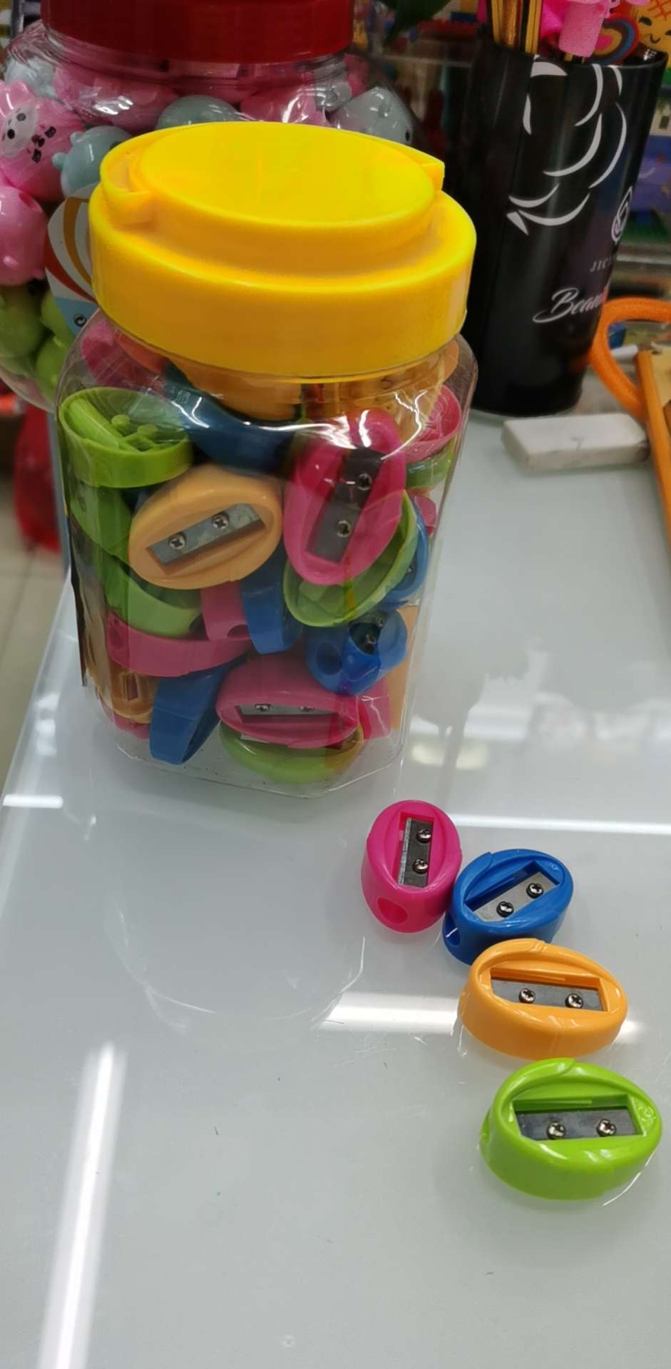 Yiwu quality corn double-screw pencil sharpener Specification image