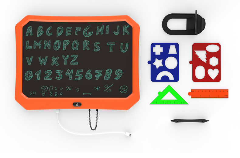 17 "large LCD panel LCD tablet flexible LCD screen environmental protection monochrome handwriting charging