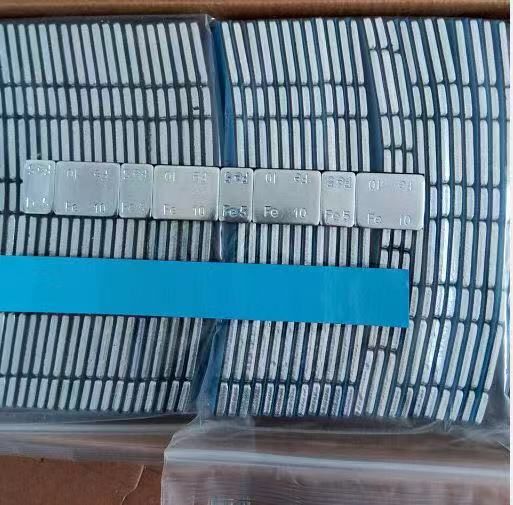 Tire balance weights balance adhesive blocks