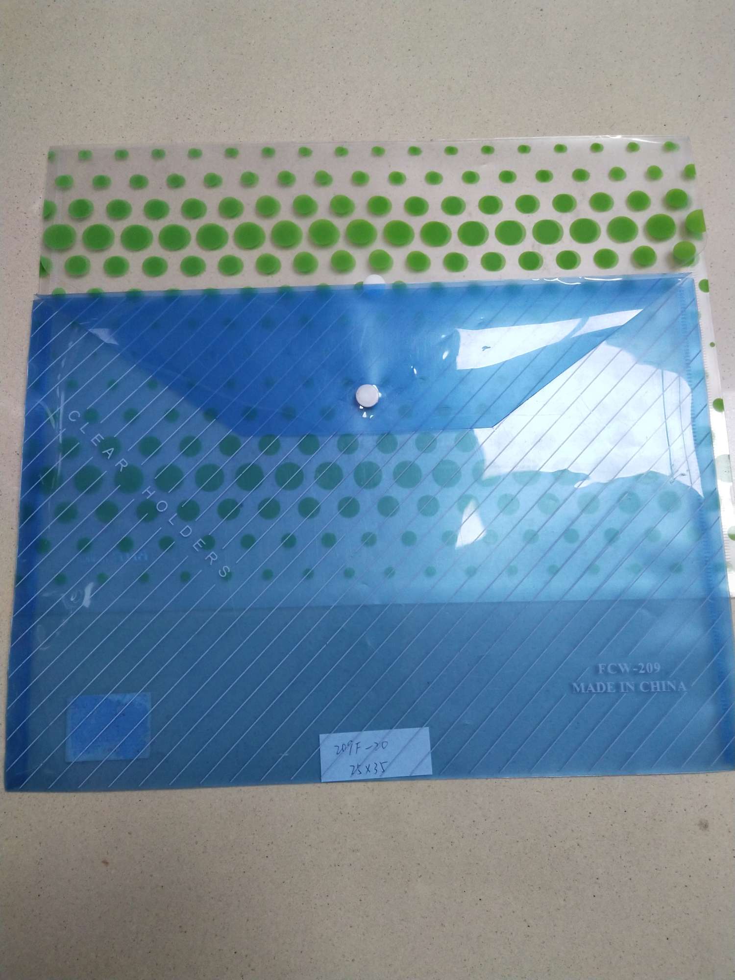 209F Series 20C Filing Bag paper Papers Paper storage bag 209F-5