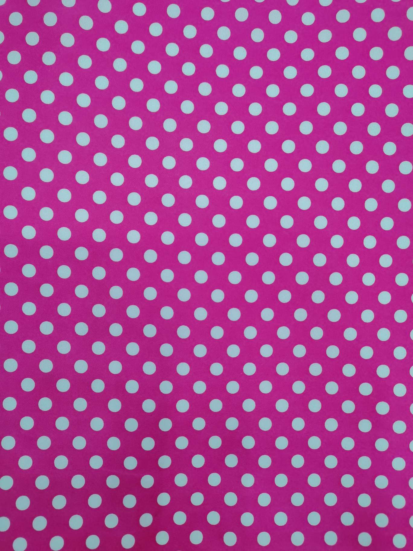 Milled Transfer Printed Polka Dot Fabric In Stock Specification drawing