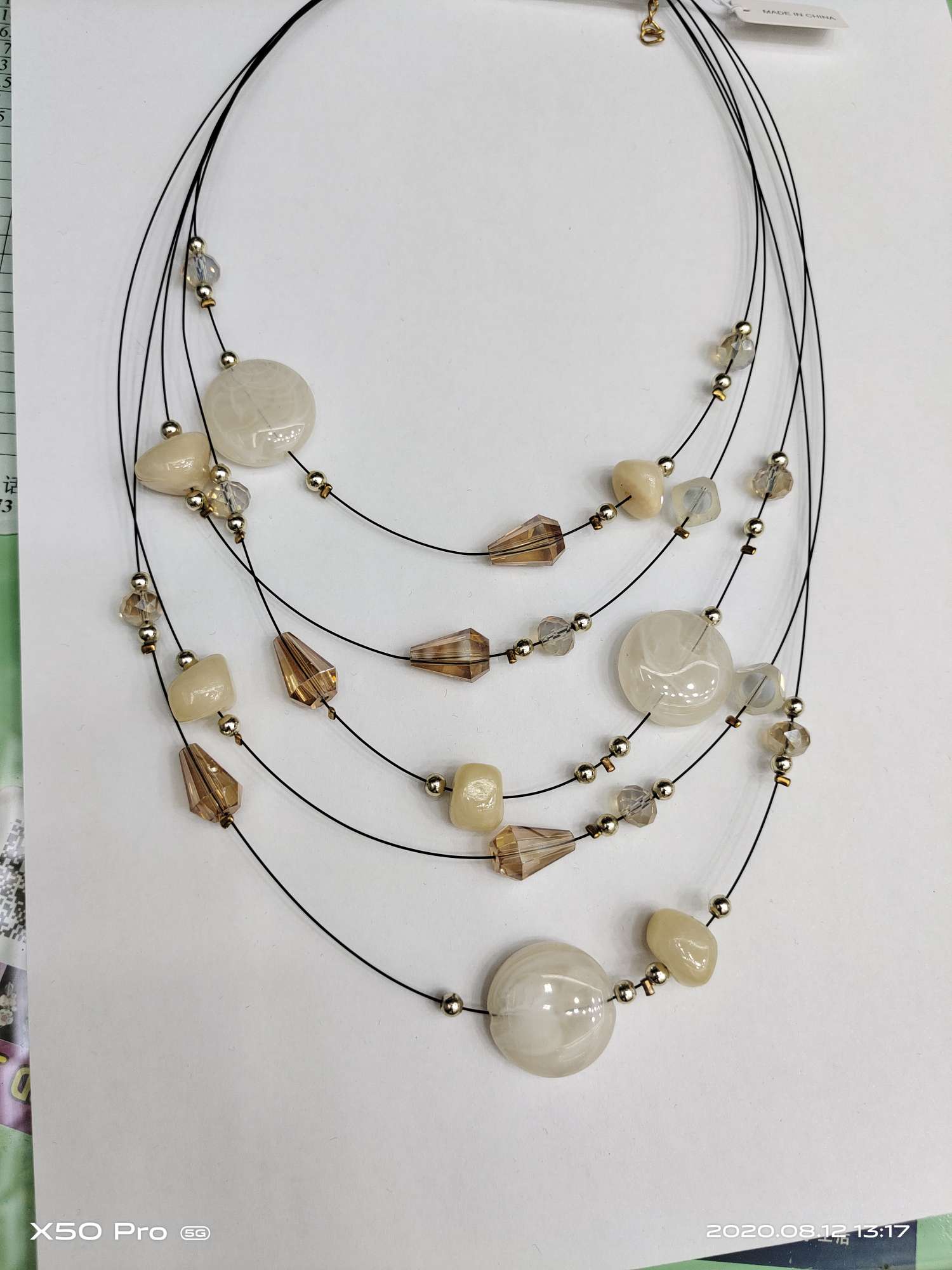 Five layer necklace 1 thumbnail