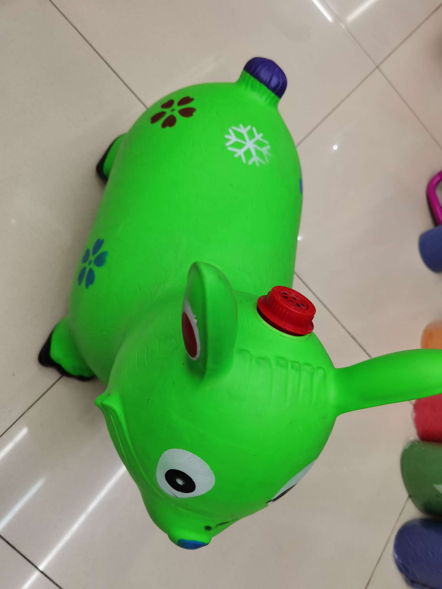 跳跳马系列彩绘音乐卡通兔子