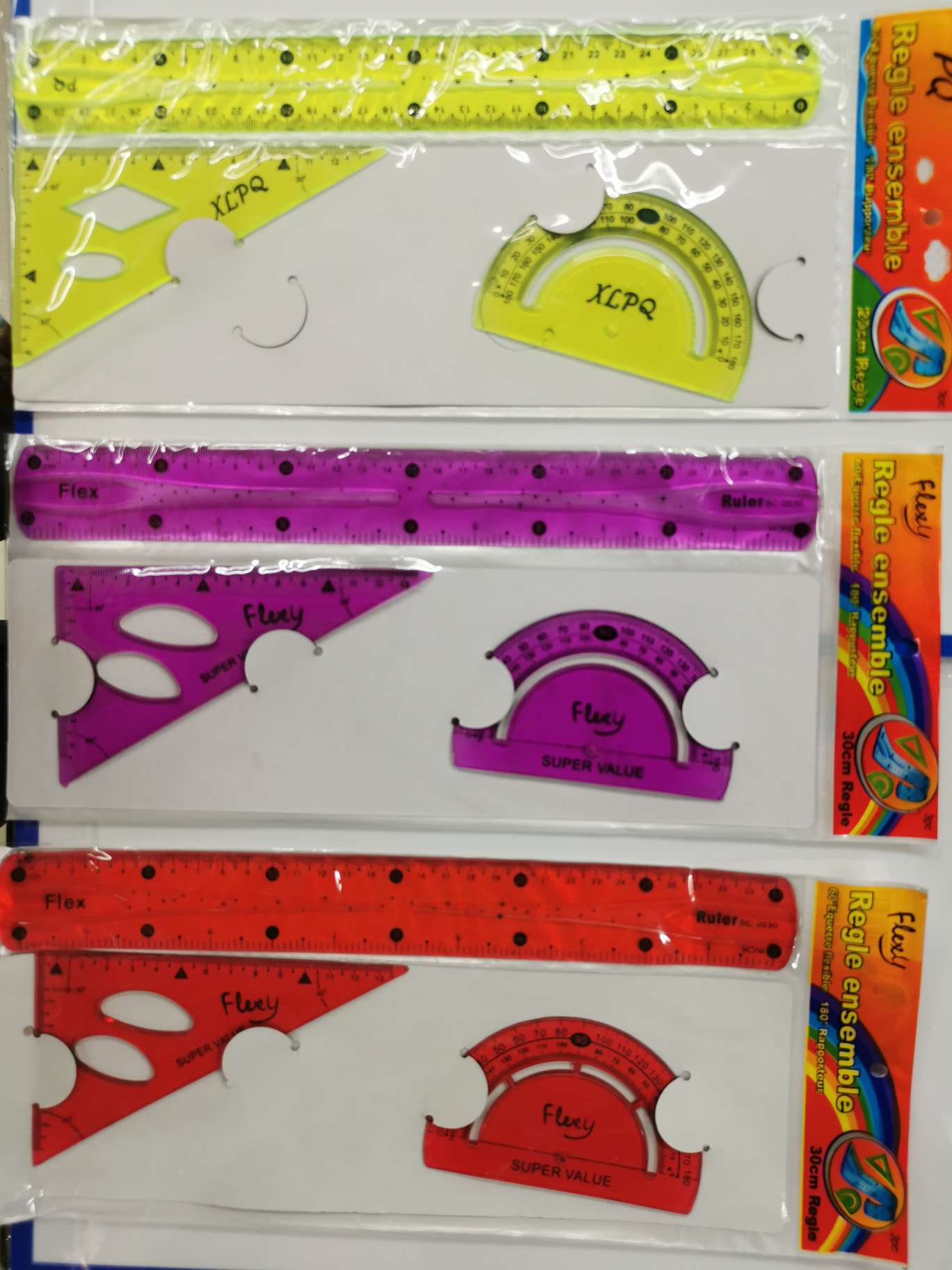 3PC30厘米软套尺义乌汨罗市文化用品厂直销处精美产品