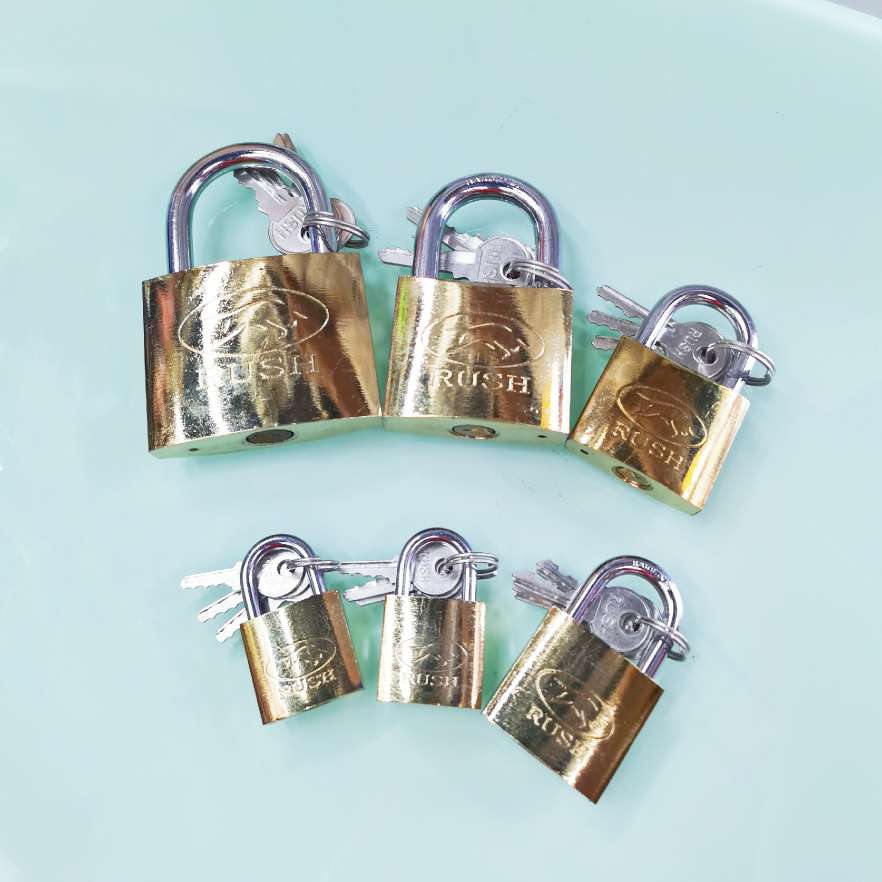 Titanium plated iron padlock 25mm thumbnail