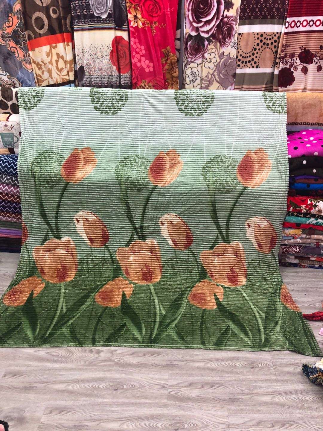 Factory Direct Wholesale Retail New Boutique Flannel Blanket Cover Blanket 21