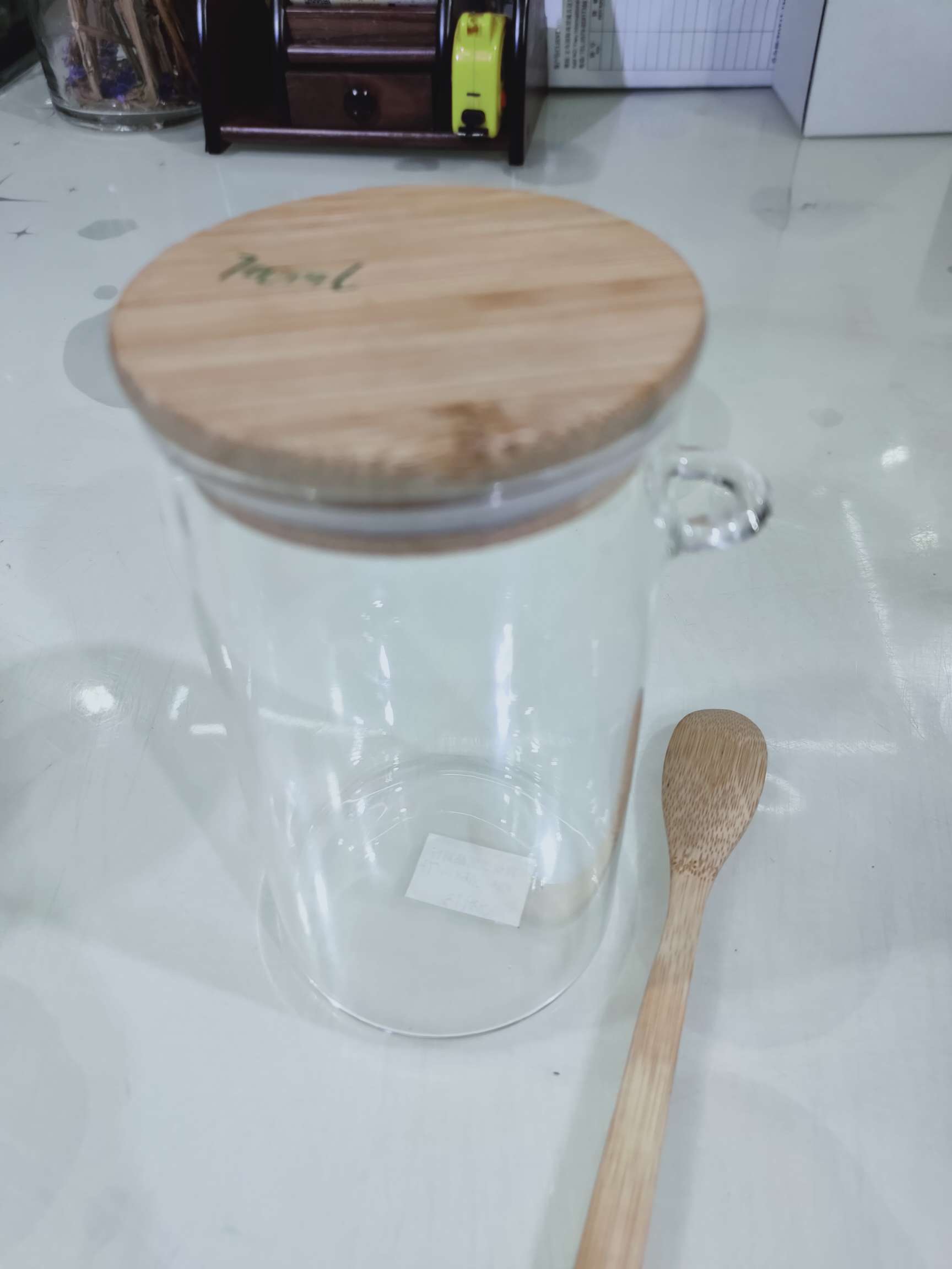 玻璃储物罐产品图