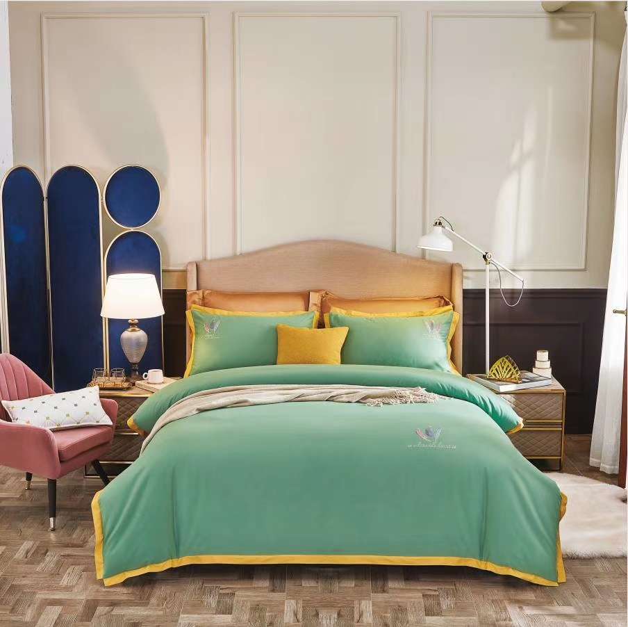 全棉四件套-四件套厂家直销四件套新款爆款纯棉床单被套枕套详情1