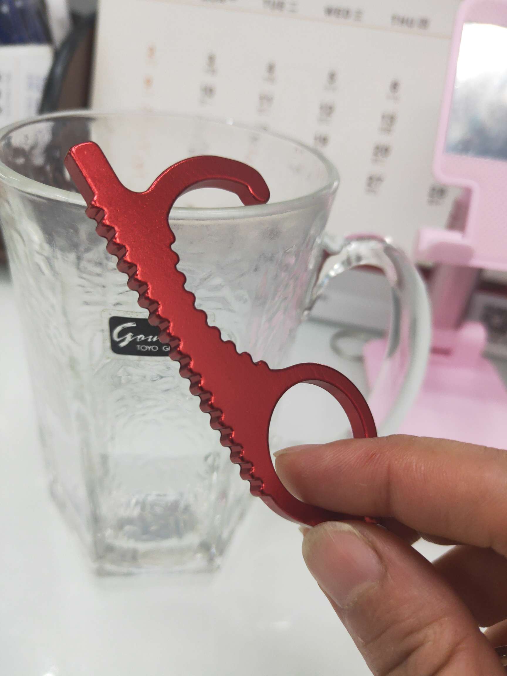 Gear Shaped Door Opener By Elevator Tool Pendant details Picture