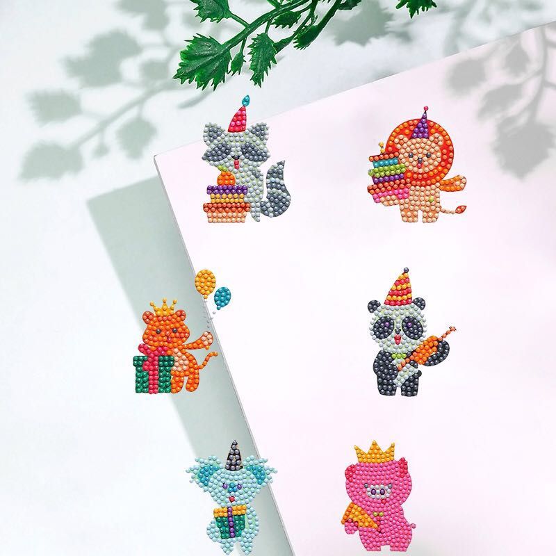 钻石画、皮画实物图