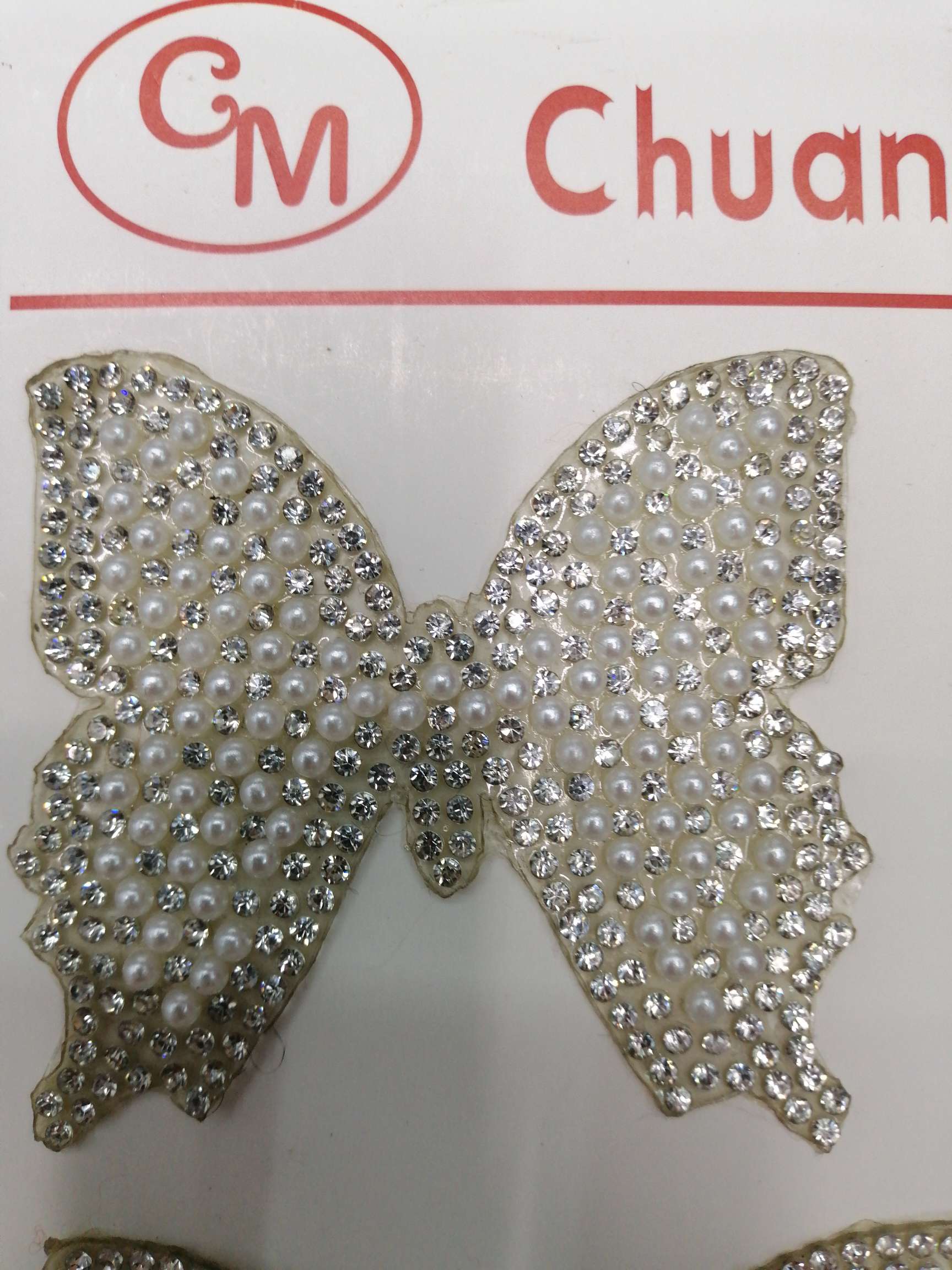 烫钻蝴蝶形状烫图烫钻服装辅料