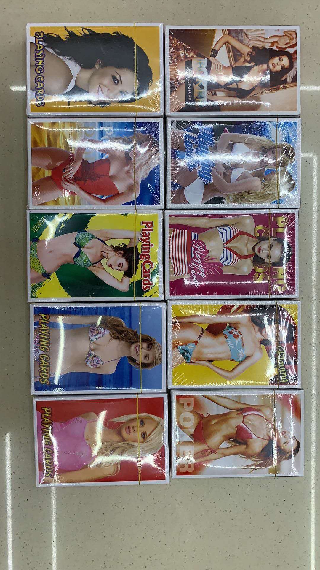 Swimsuit series playing cards