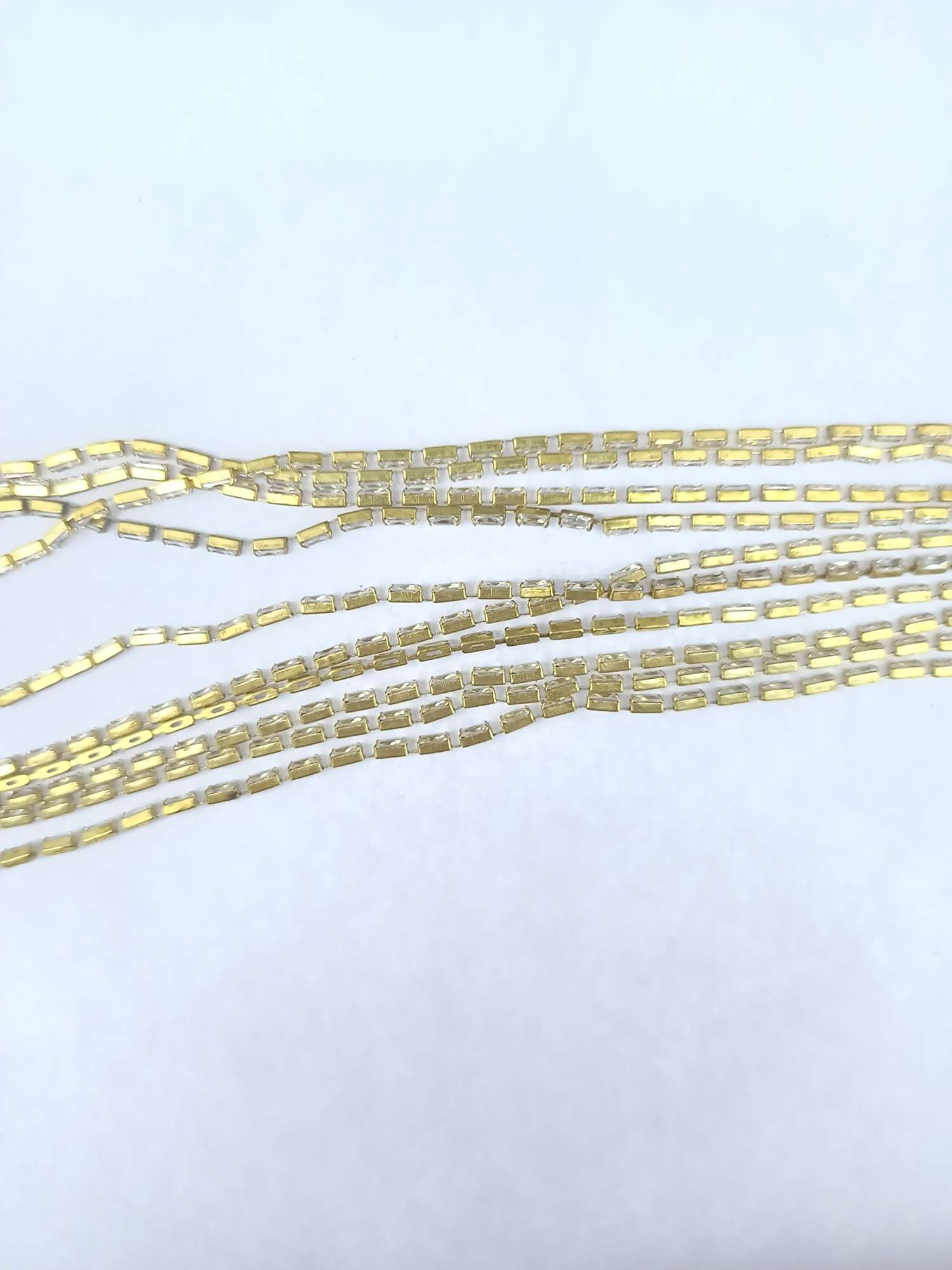 1.5x3 rectangular vertical chain from Xinyao jewelry accessories is a popular DIY product that is cute and charming details Picture