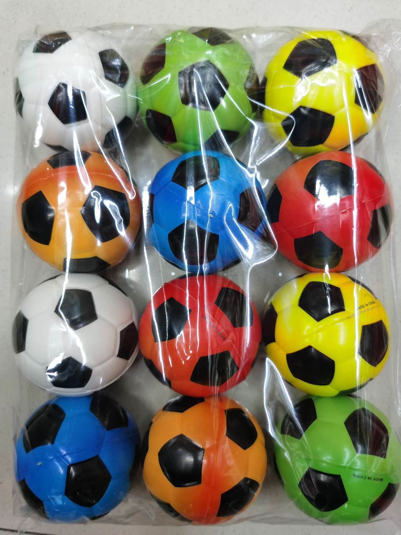 15cmPU球动物头像球可以踢的海绵足球儿童玩具球详情3