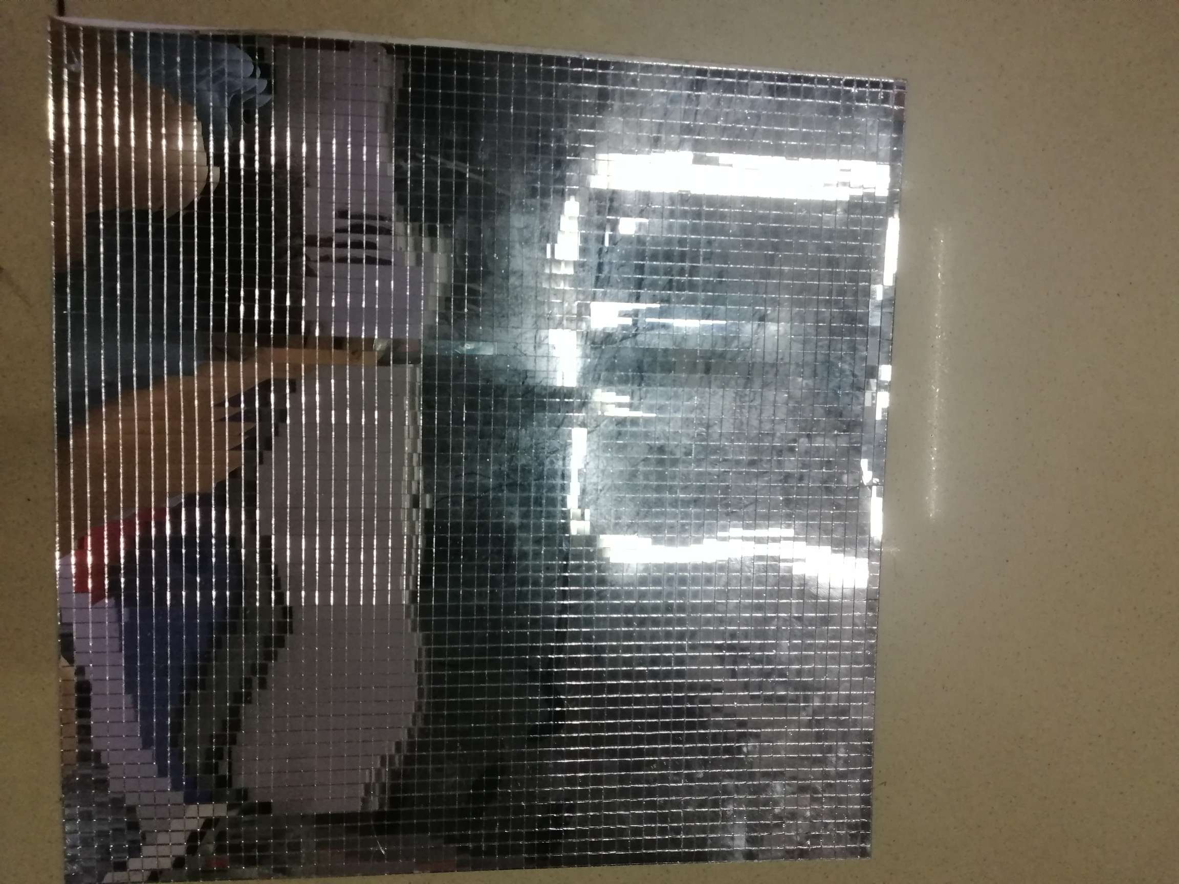 5*5玻璃镜片100#胶，规格30*60cm