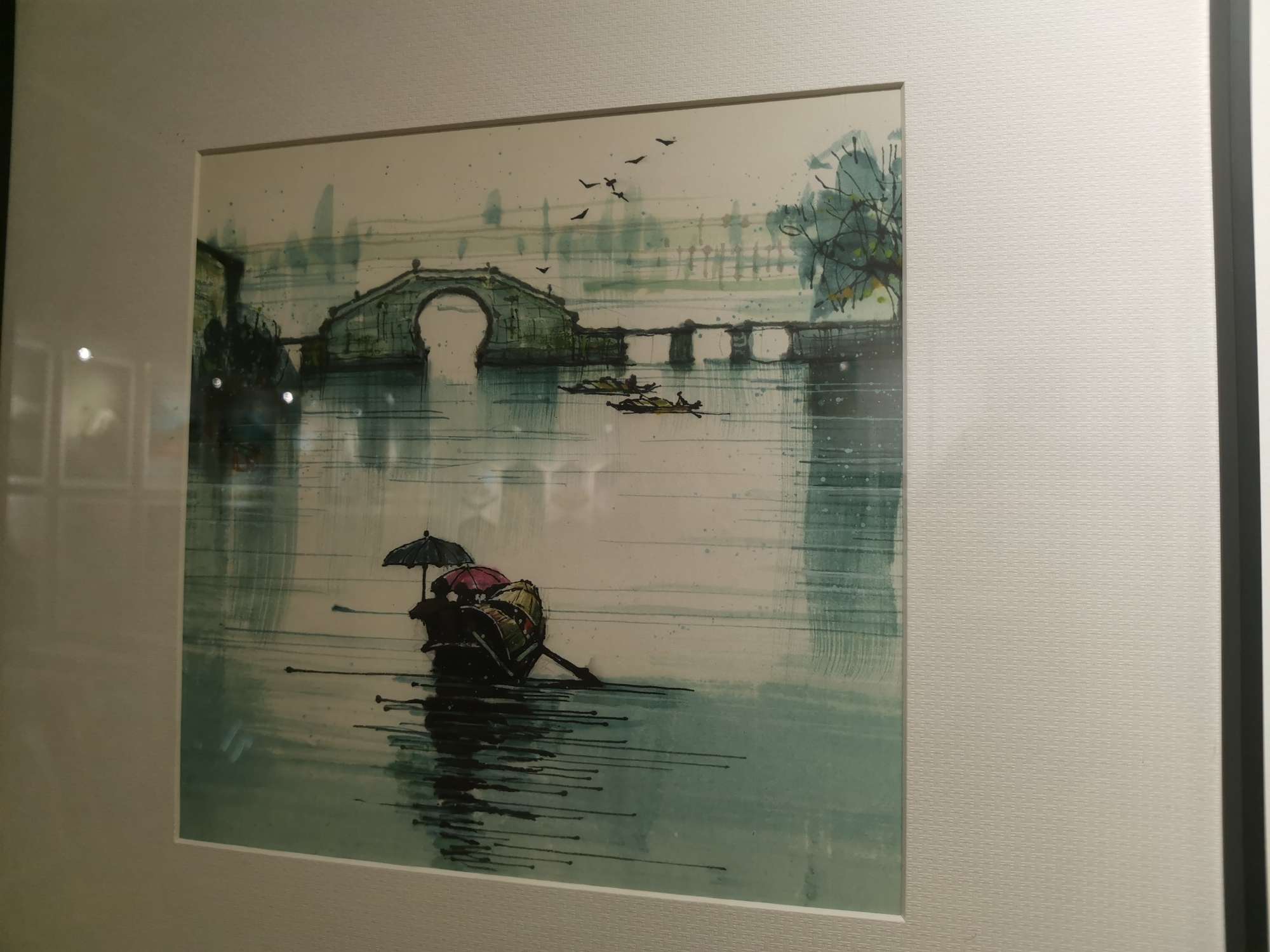 中式客厅装饰画晶瓷画餐厅挂画壁画沙发背景墙画