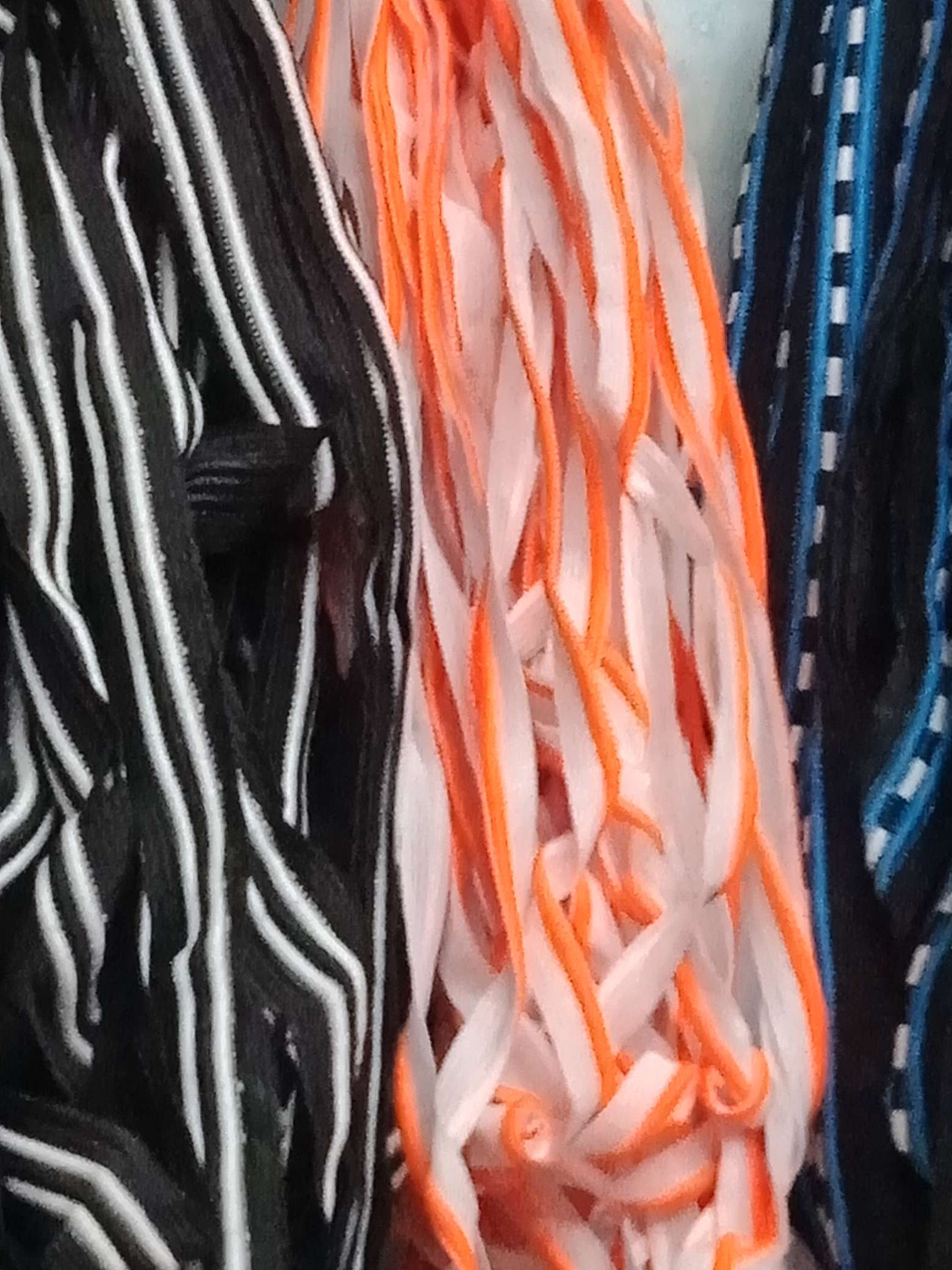 Zipper 15, zipper tail, new eco-friendly European standard polypropylene binding rope, plain weave webbing