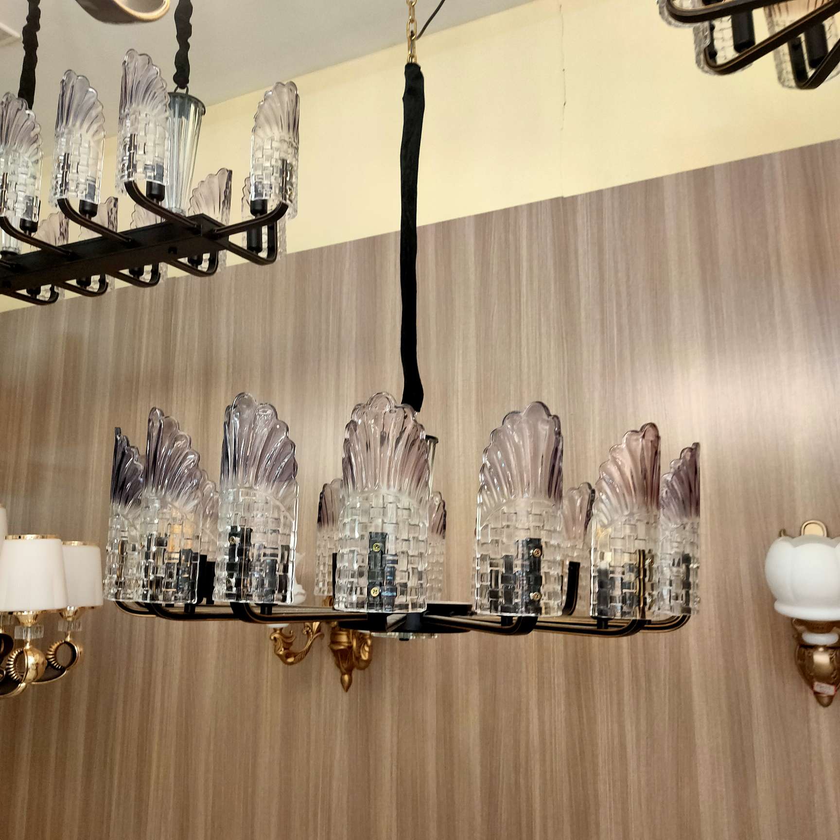 Nordic lighting fixtures, modern and simple style, clothing store bedroom magic bean chandelier, dining room trendy red light, grand home living room chandelier Specification image