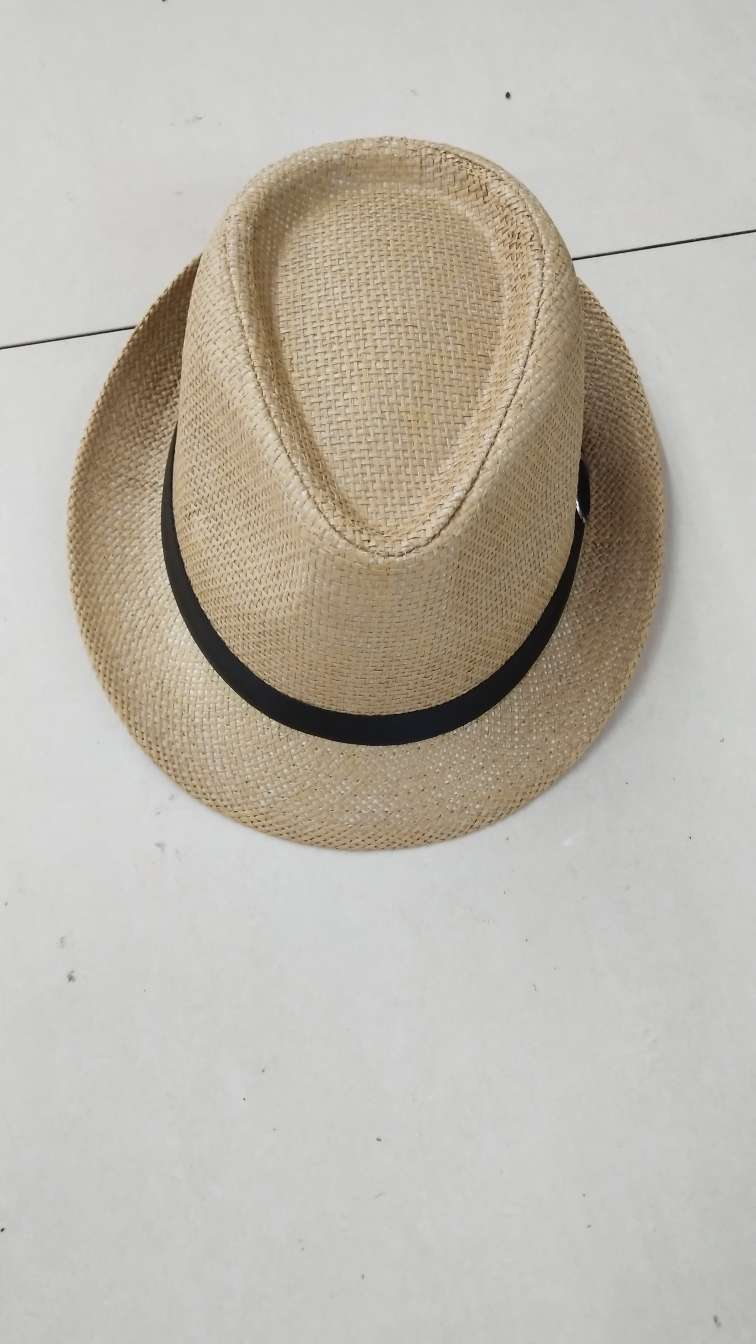 皮带款礼帽卡其